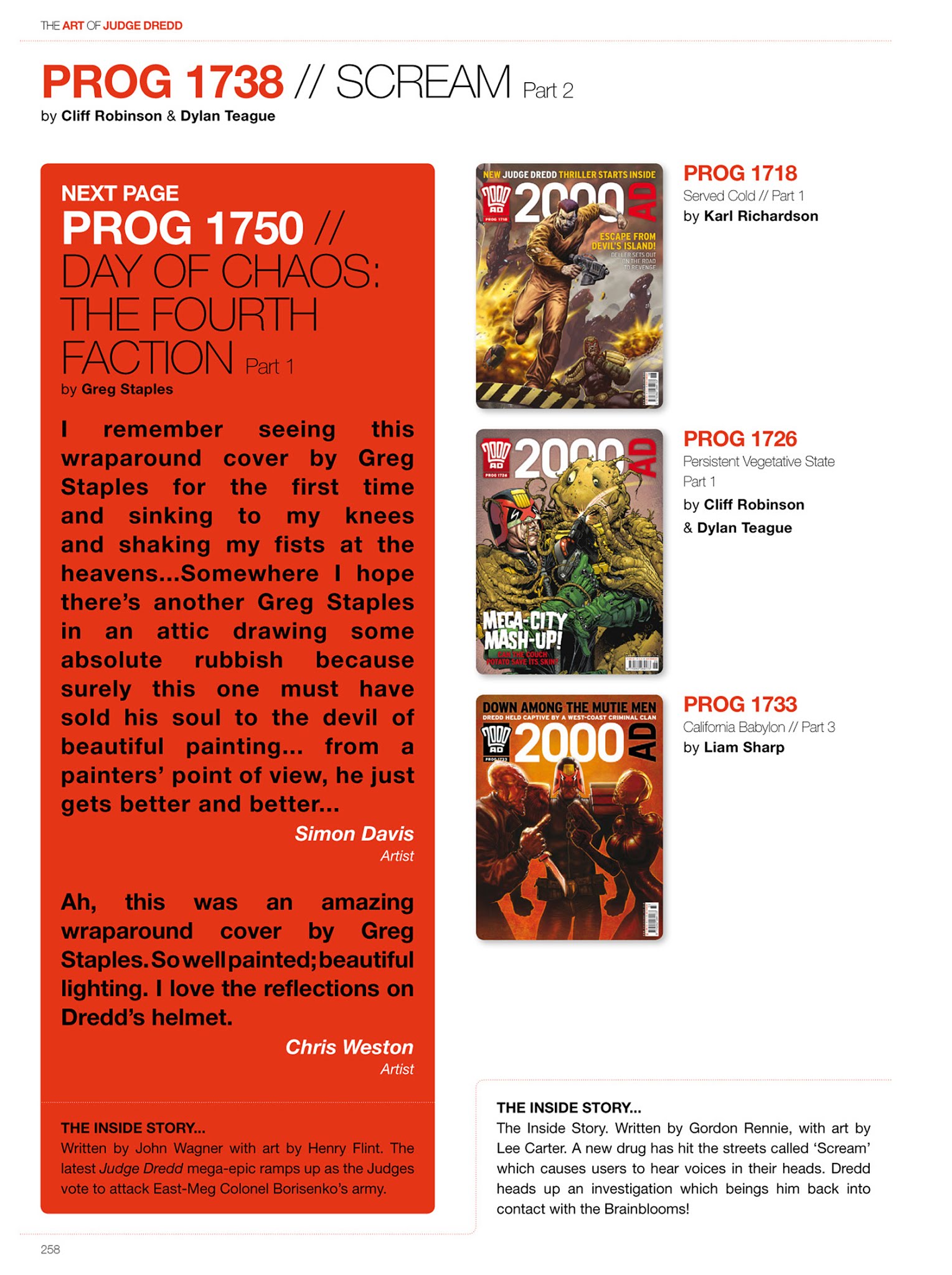 Read online The Art of Judge Dredd: Featuring 35 Years of Zarjaz Covers comic -  Issue # TPB (Part 3) - 76