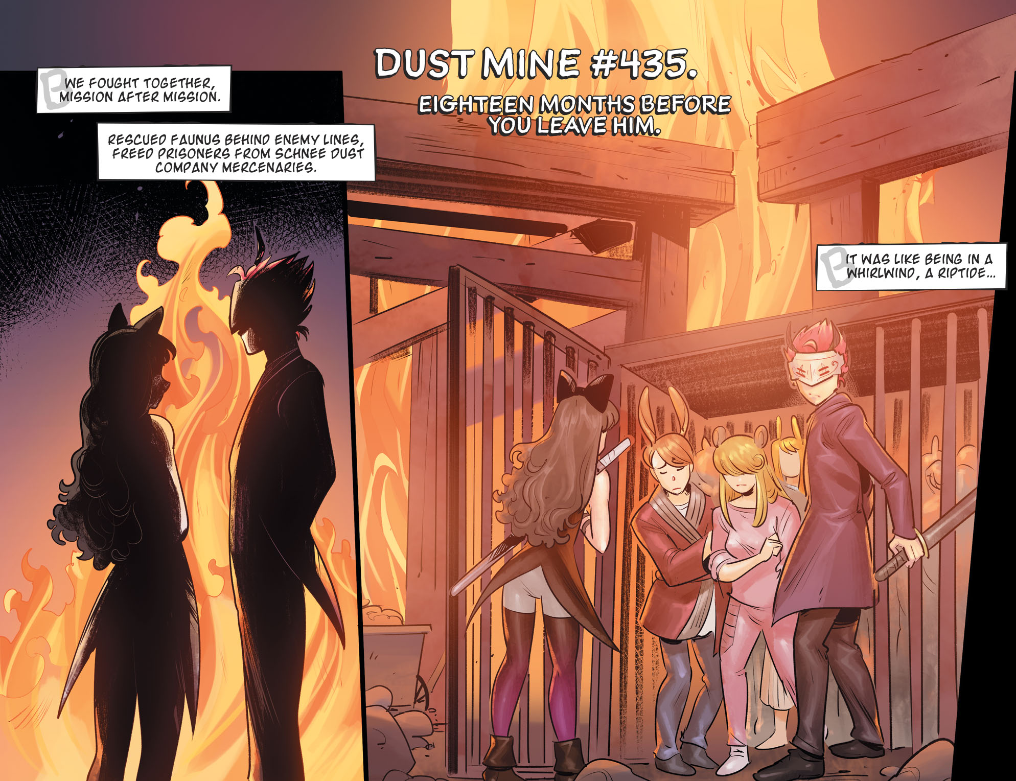 Read online RWBY comic -  Issue #4 - 15