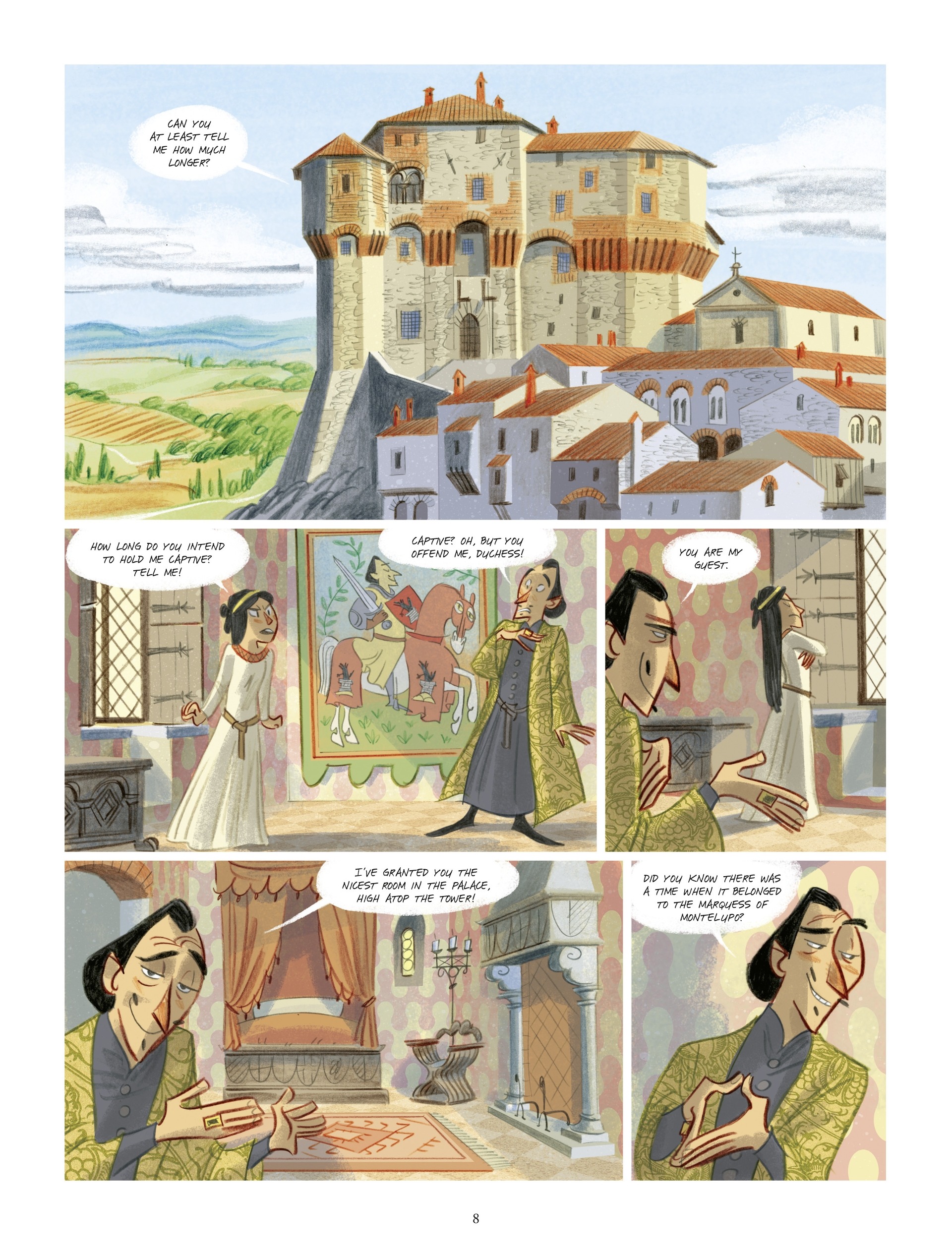 Read online Tosca comic -  Issue #3 - 8