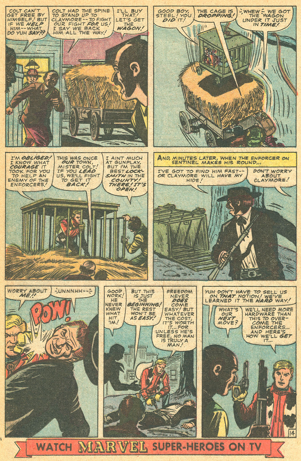 Read online Kid Colt Outlaw comic -  Issue #131 - 16