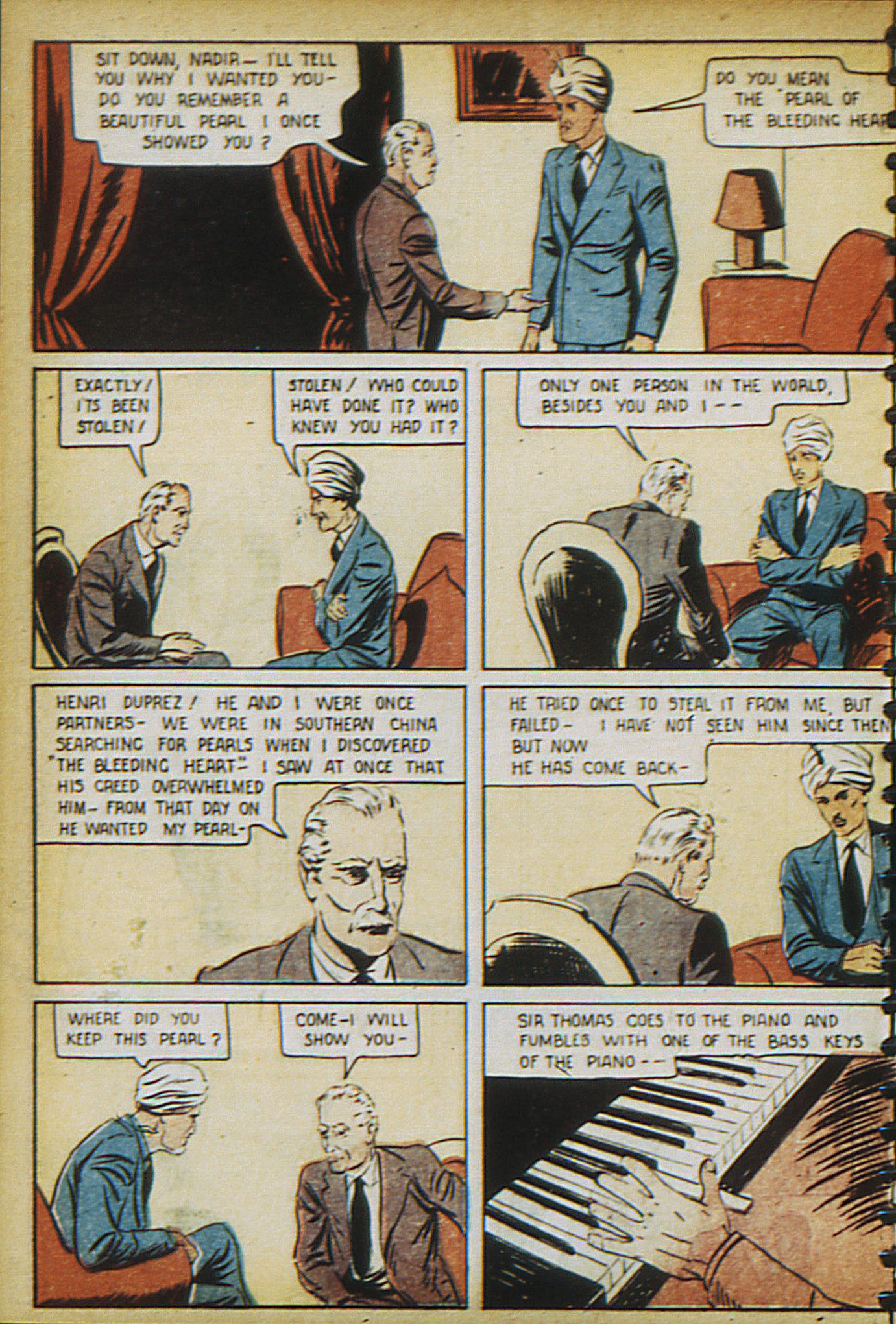 Read online Adventure Comics (1938) comic -  Issue #17 - 9