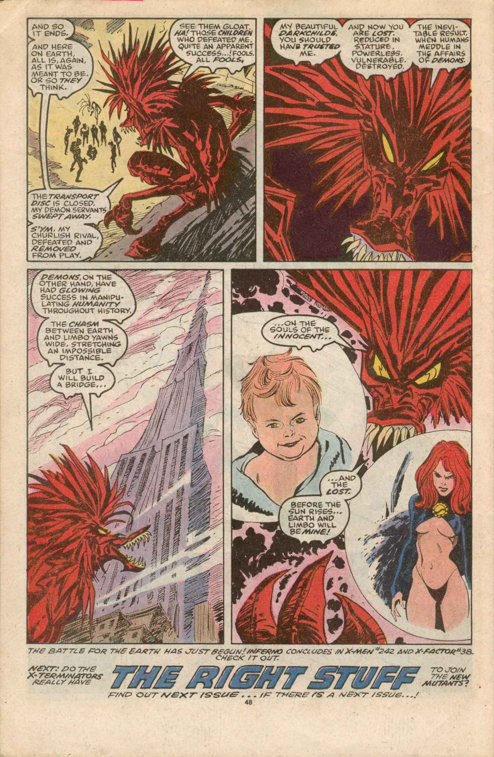 Read online The New Mutants comic -  Issue #73 - 41