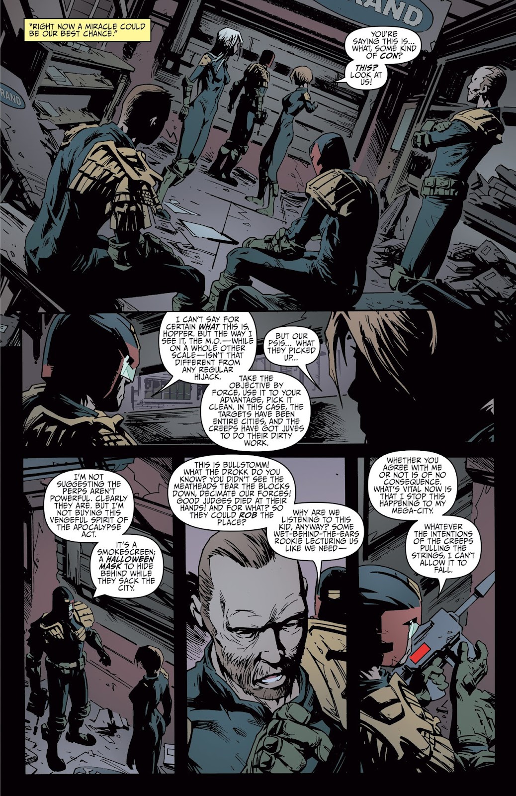 Judge Dredd: Year One issue 4 - Page 7