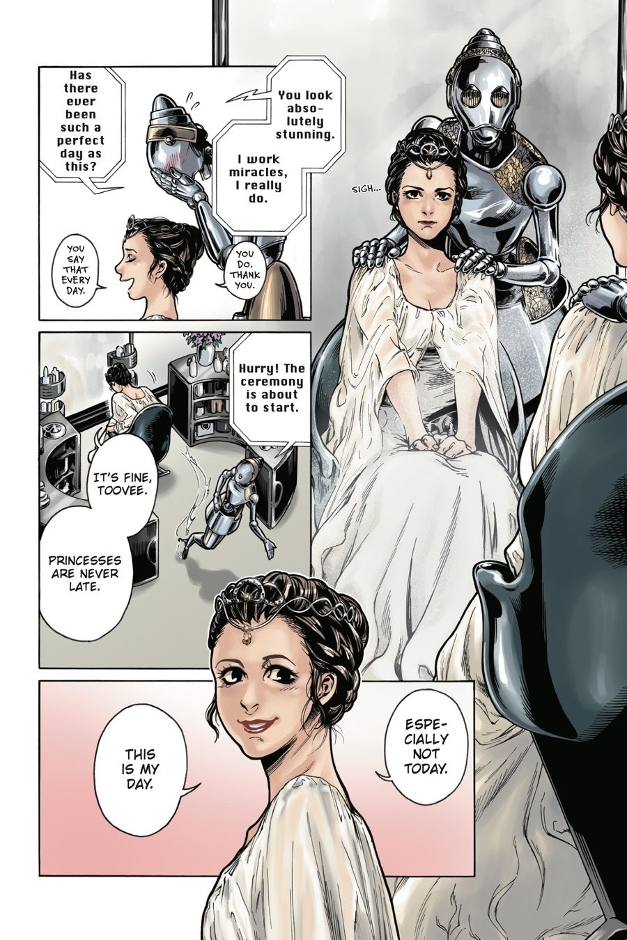 Read online Star Wars Leia, Princess of Alderaan comic -  Issue # TPB 1 (Part 1) - 18