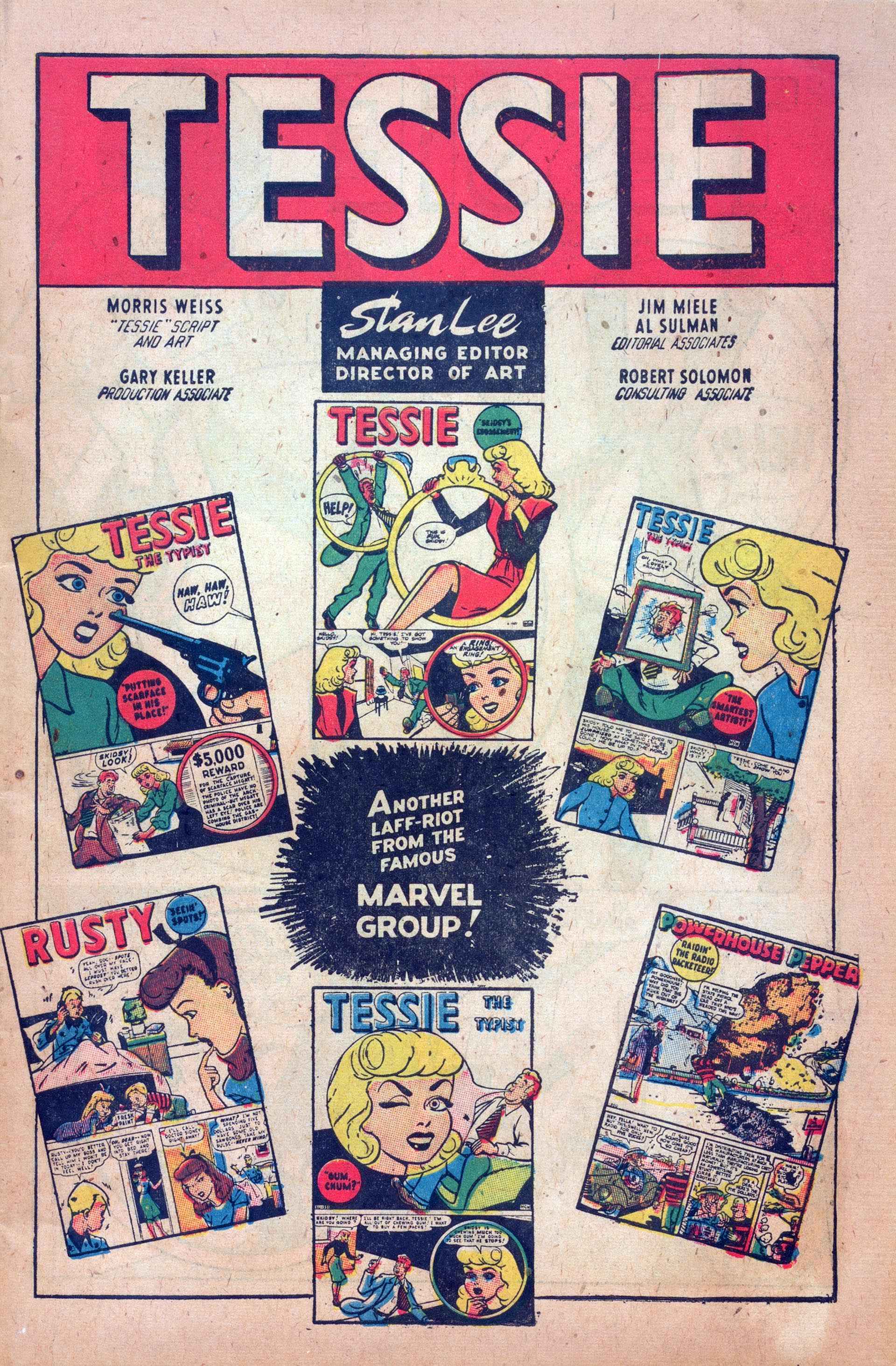 Read online Tessie the Typist comic -  Issue #12 - 3