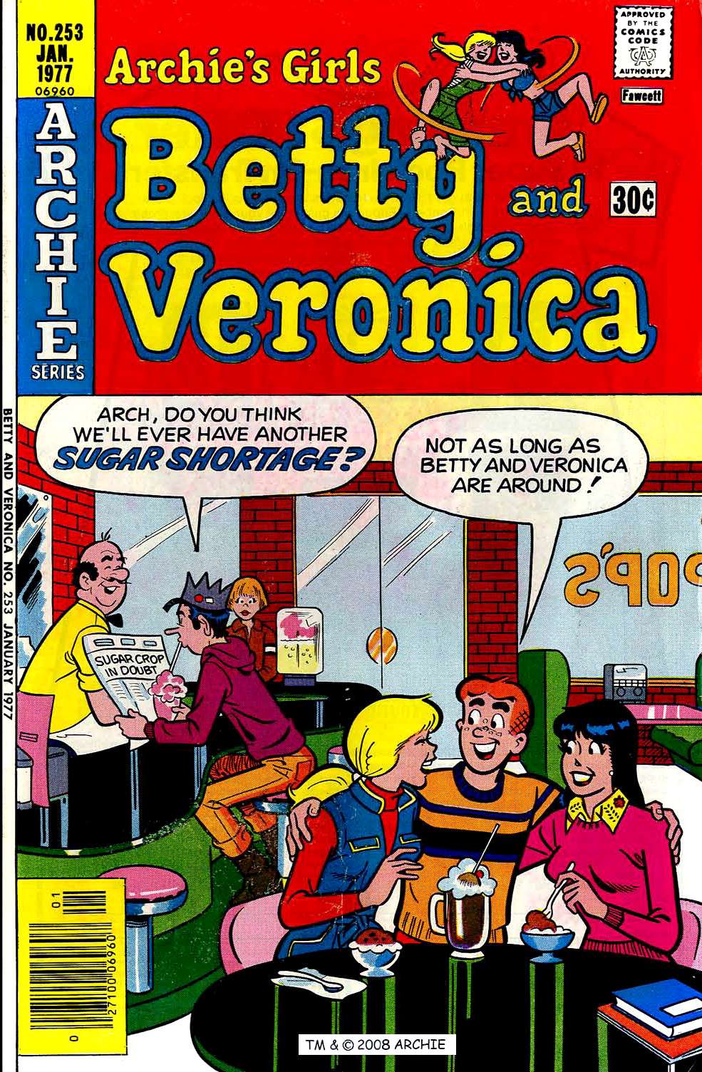 Read online Archie's Girls Betty and Veronica comic -  Issue #253 - 1