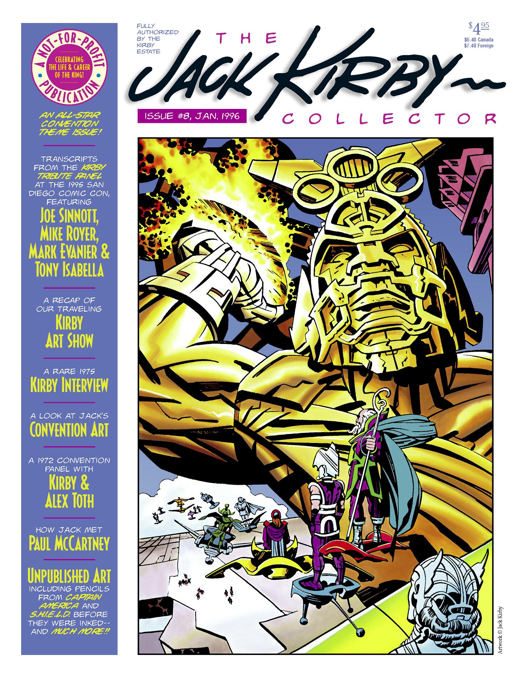 Read online The Jack Kirby Collector comic -  Issue #8 - 1