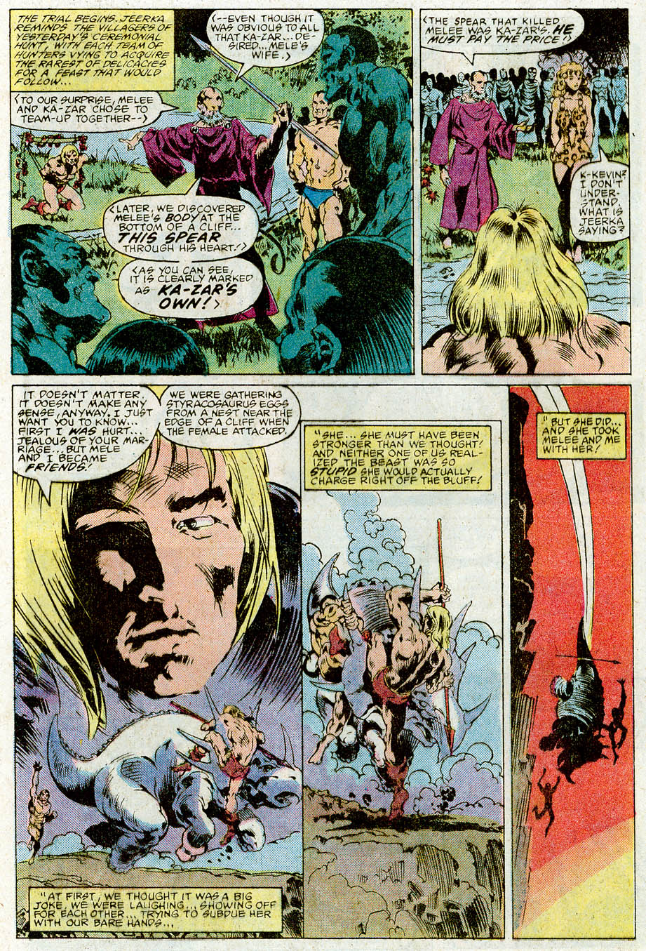 Read online Ka-Zar the Savage comic -  Issue #15 - 11