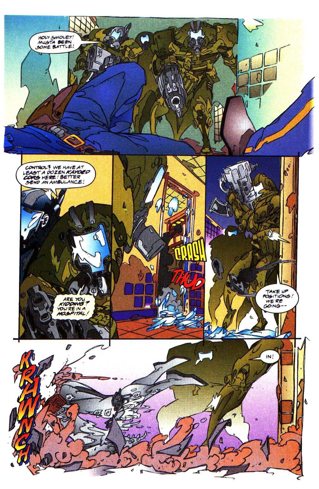 Read online Images of ShadowHawk comic -  Issue #2 - 21