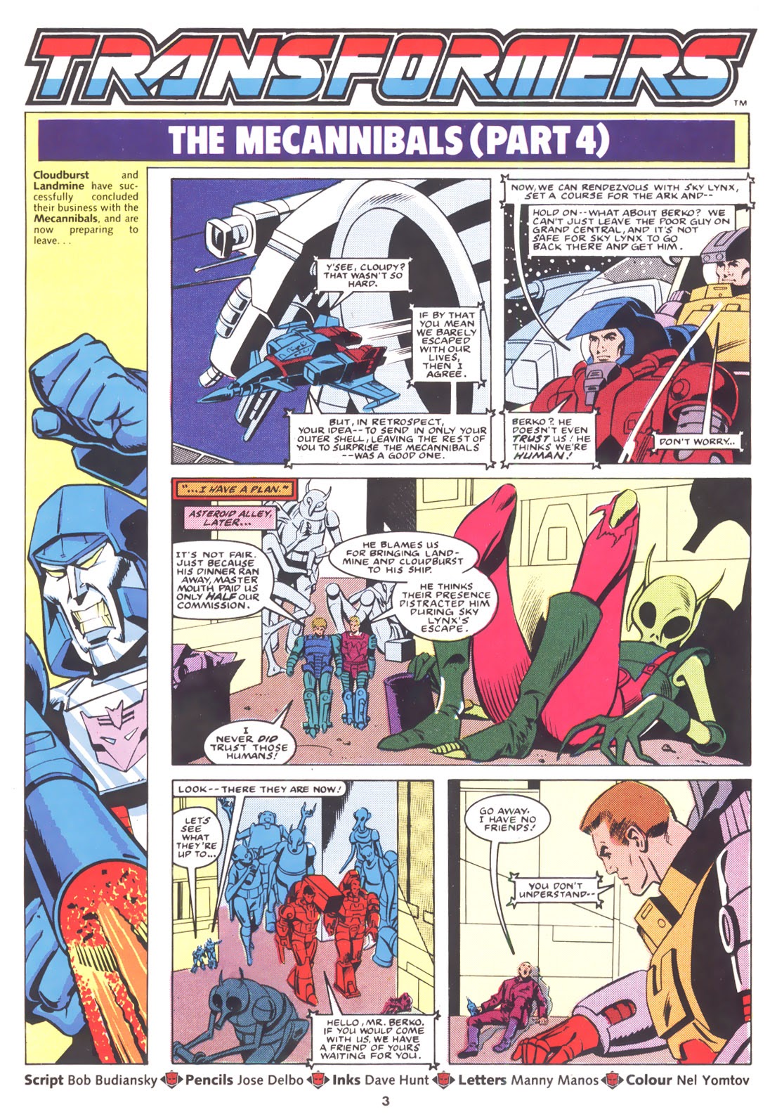 Read online The Transformers (UK) comic -  Issue #216 - 3