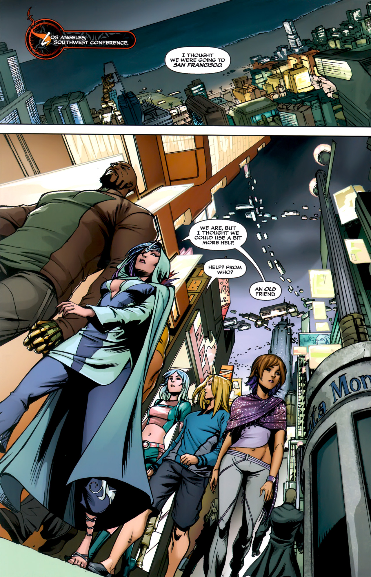 Read online Michael Turner's Soulfire (2009) comic -  Issue #5 - 22