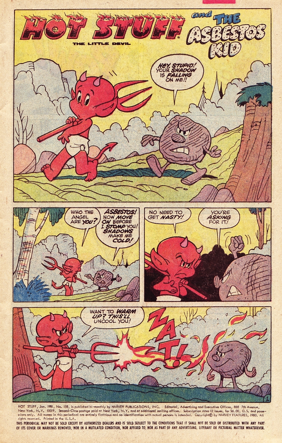 Read online Hot Stuff, the Little Devil comic -  Issue #158 - 5