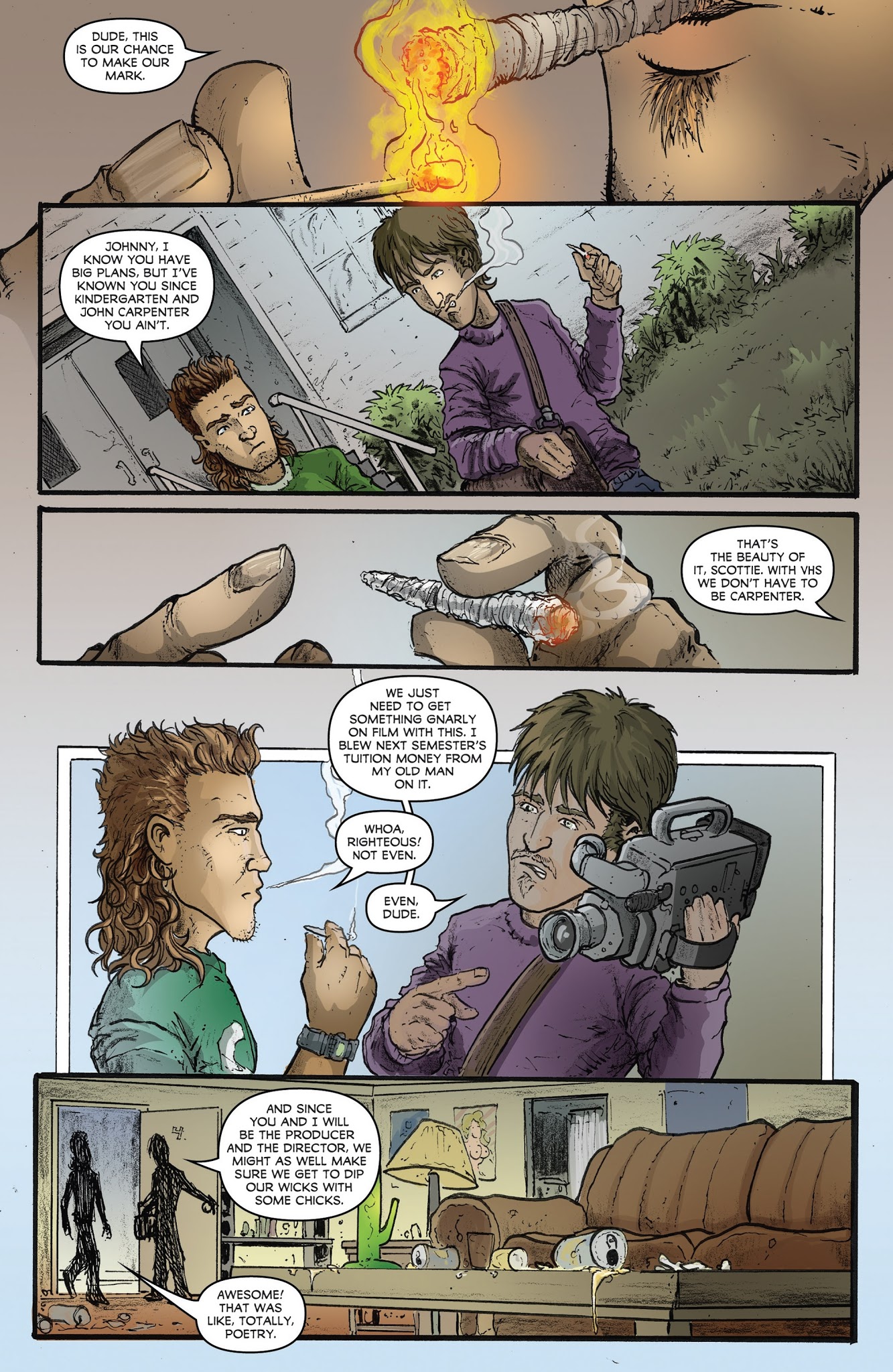 Read online Adam Green's Hatchet comic -  Issue #1 - 13