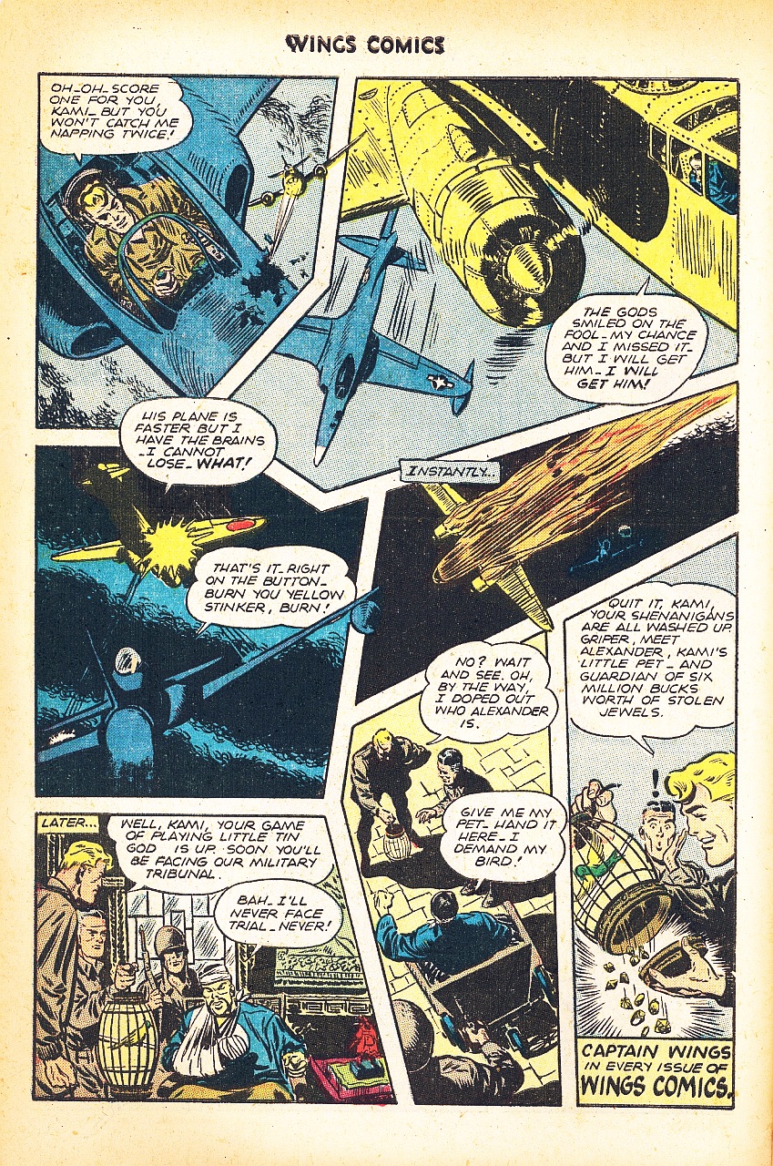 Read online Wings Comics comic -  Issue #71 - 12