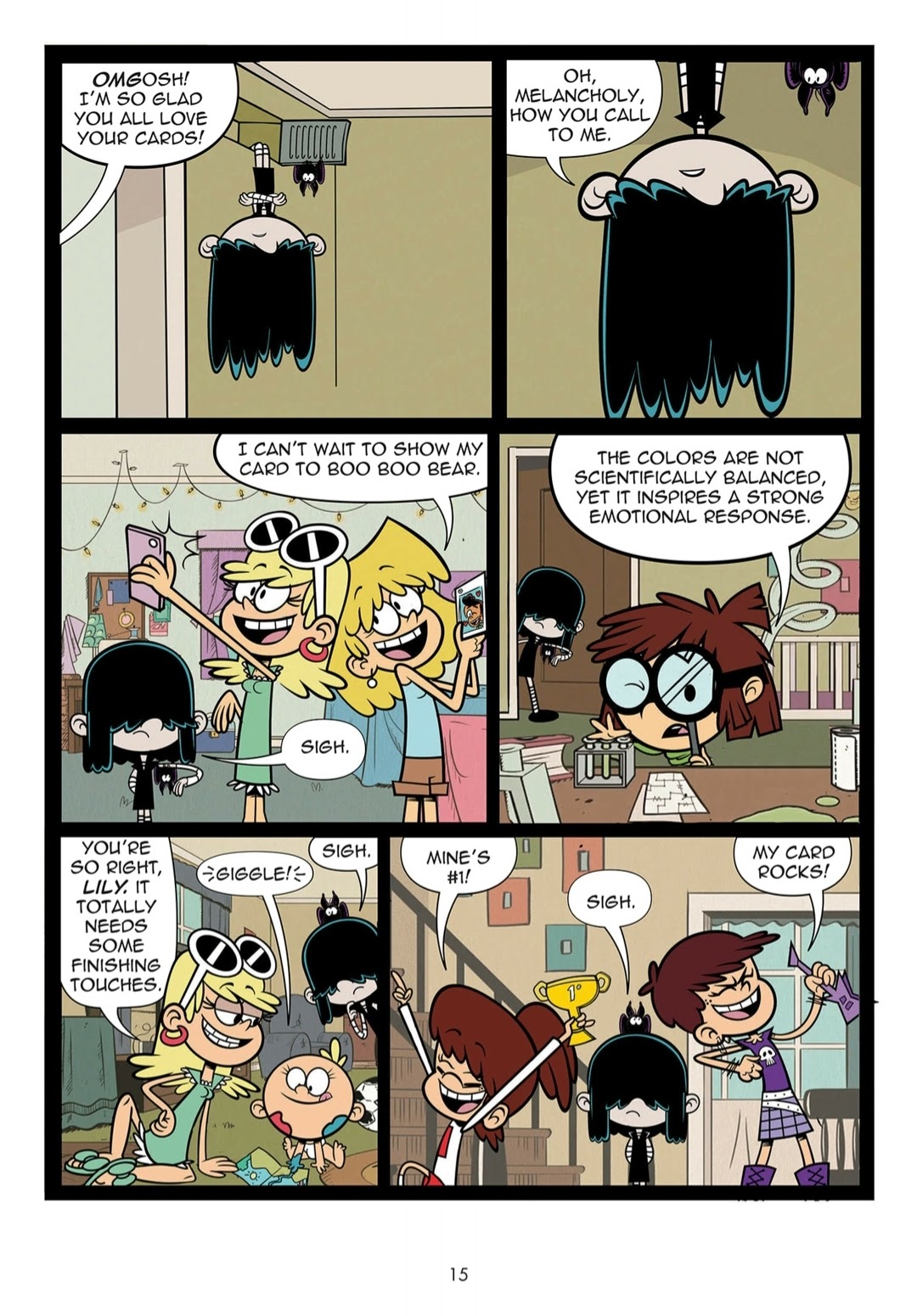 Read online The Loud House Love Out Loud Special comic -  Issue # Full - 16