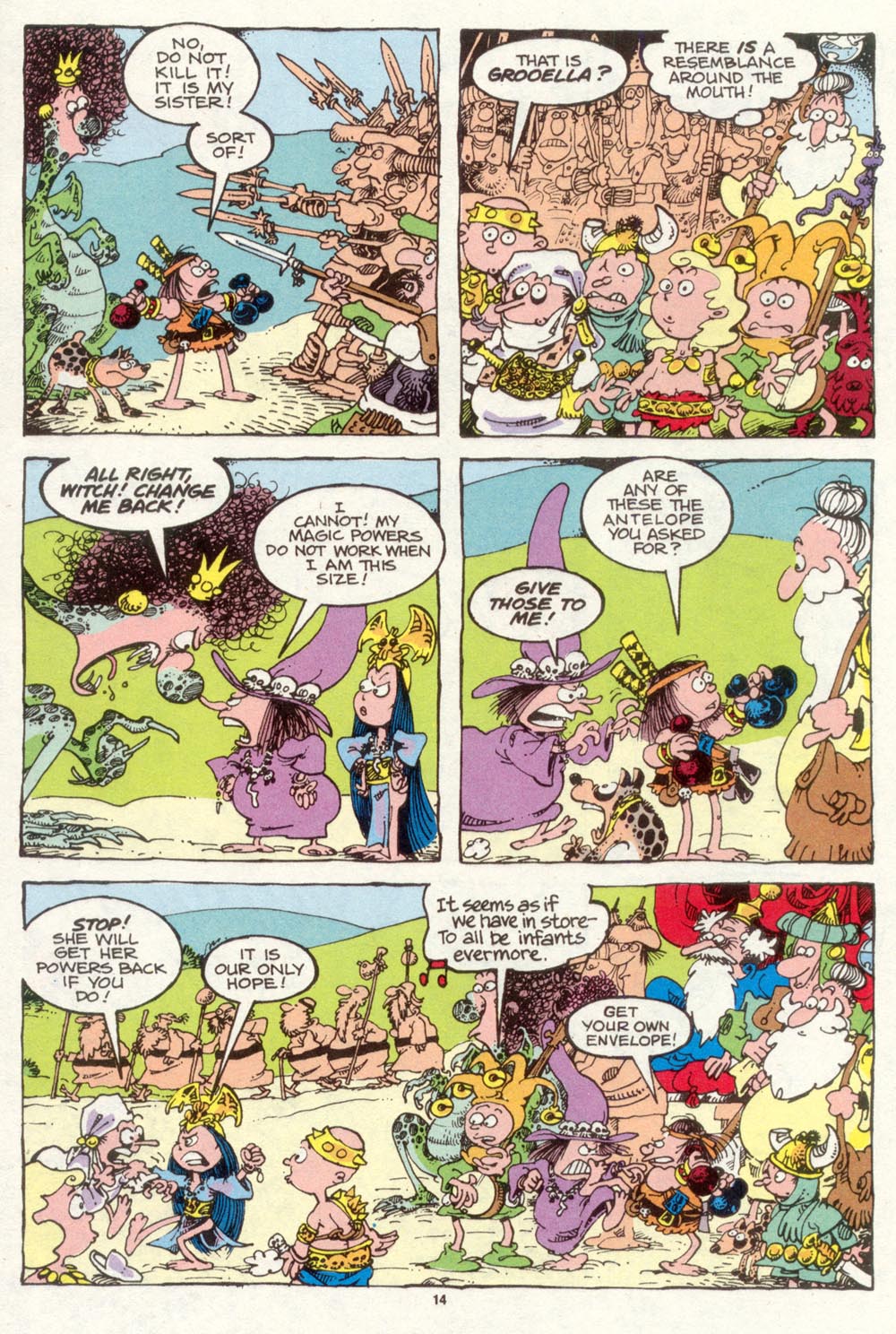 Read online Sergio Aragonés Groo the Wanderer comic -  Issue #93 - 15