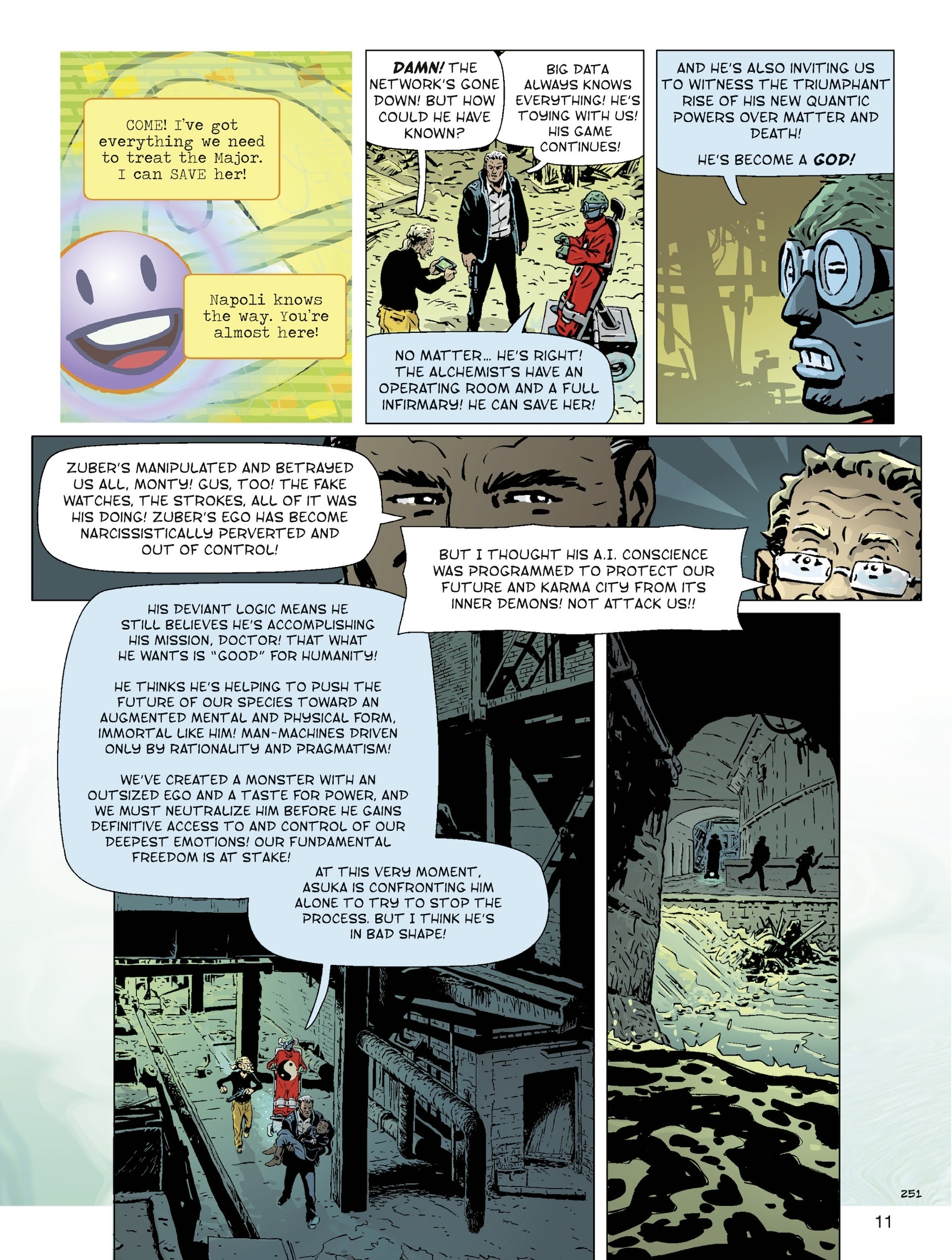 Read online Karma City comic -  Issue #11 - 13