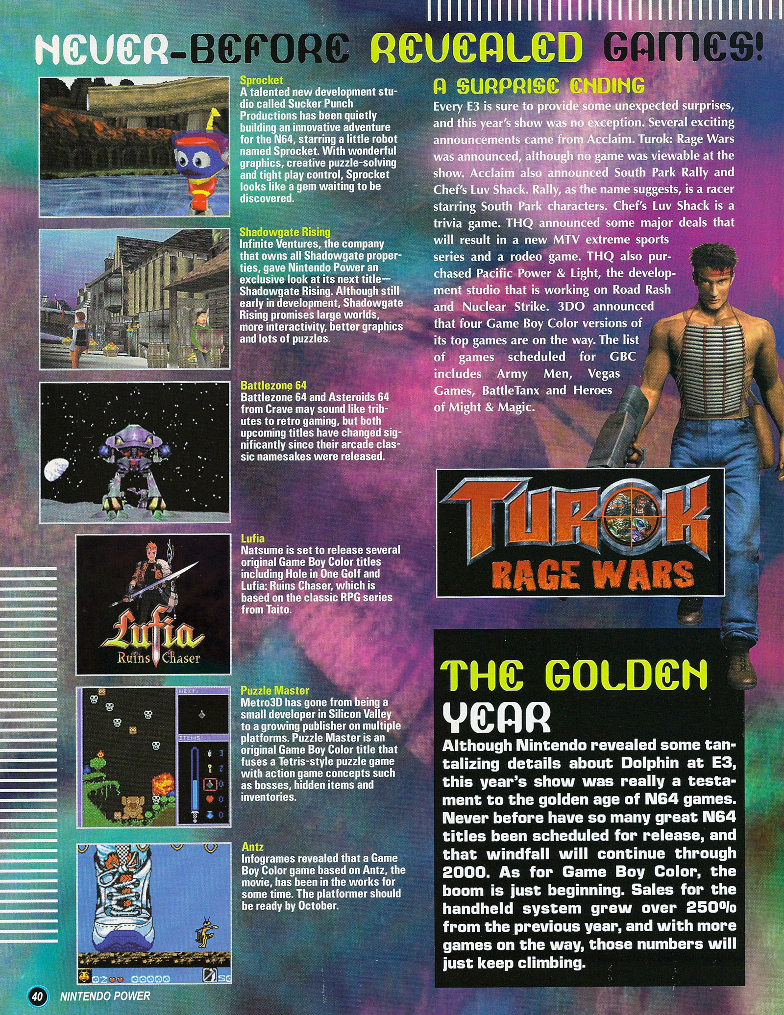 Read online Nintendo Power comic -  Issue #122 - 42