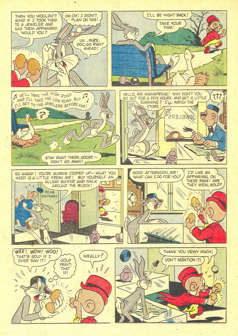 Read online Bugs Bunny comic -  Issue #56 - 18