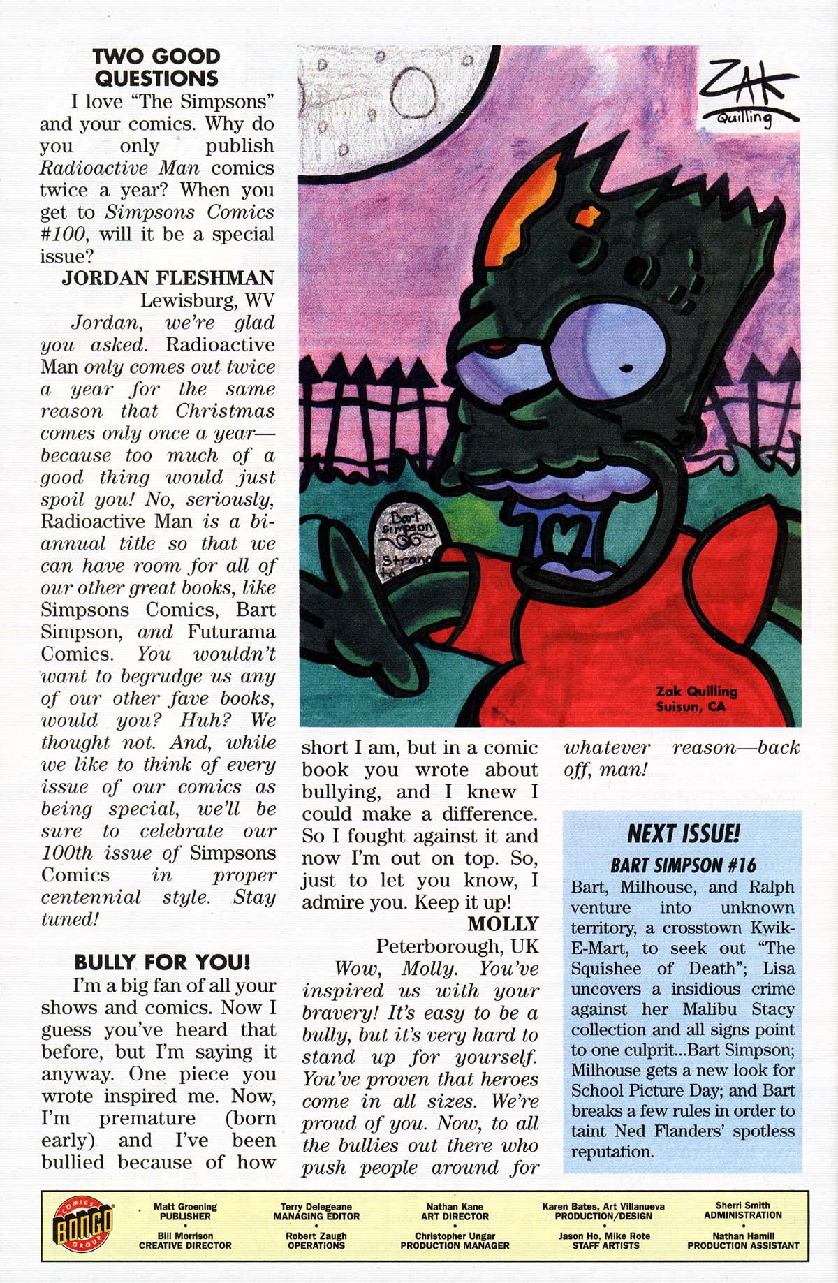 Read online Simpsons Comics Presents Bart Simpson comic -  Issue #15 - 34