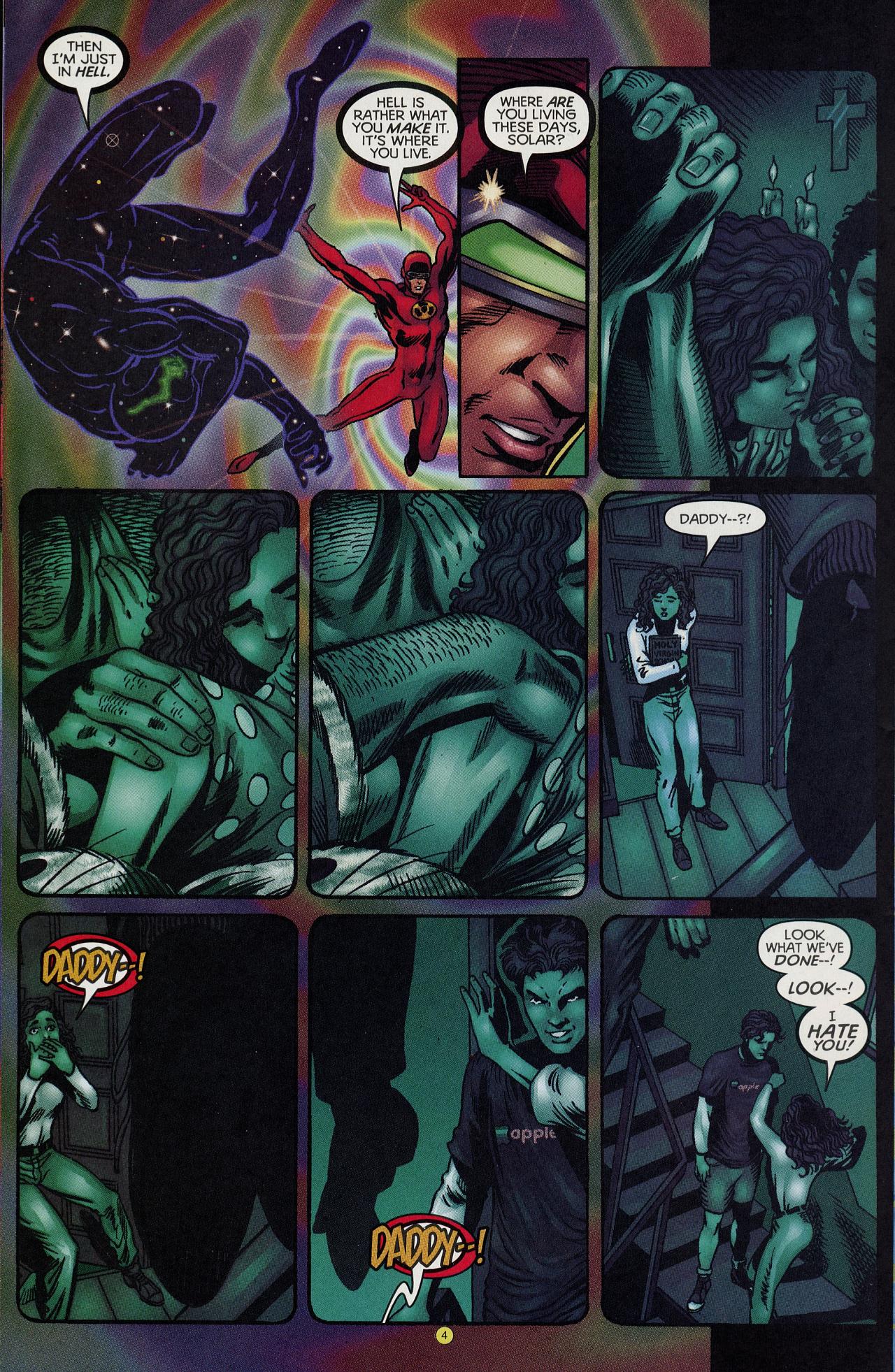 Read online Solar, Man of the Atom: Hell on Earth comic -  Issue #4 - 6
