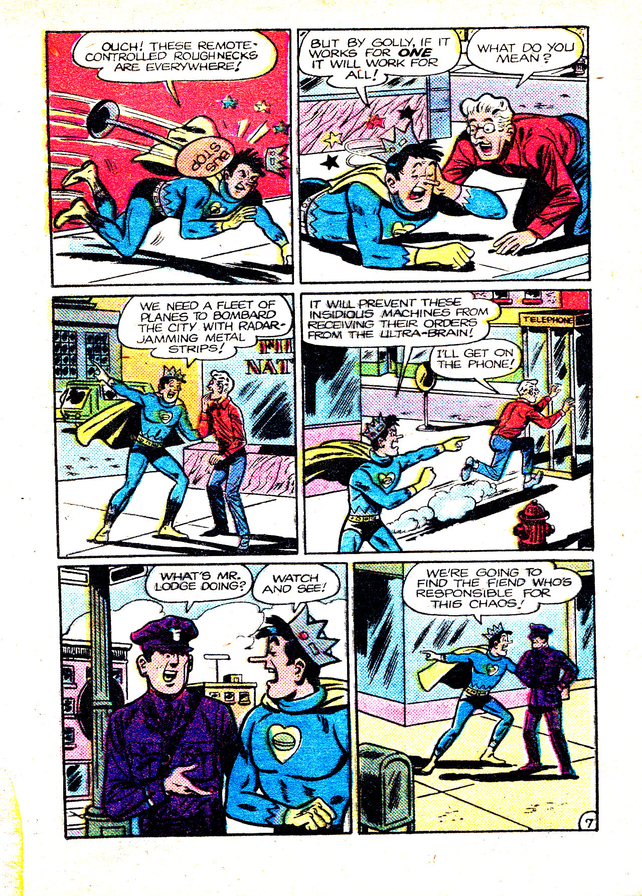 Read online Captain Hero Comics Digest Magazine comic -  Issue # TPB - 20