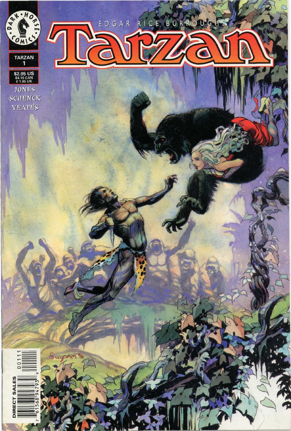 Read online Tarzan (1996) comic -  Issue #1 - 1
