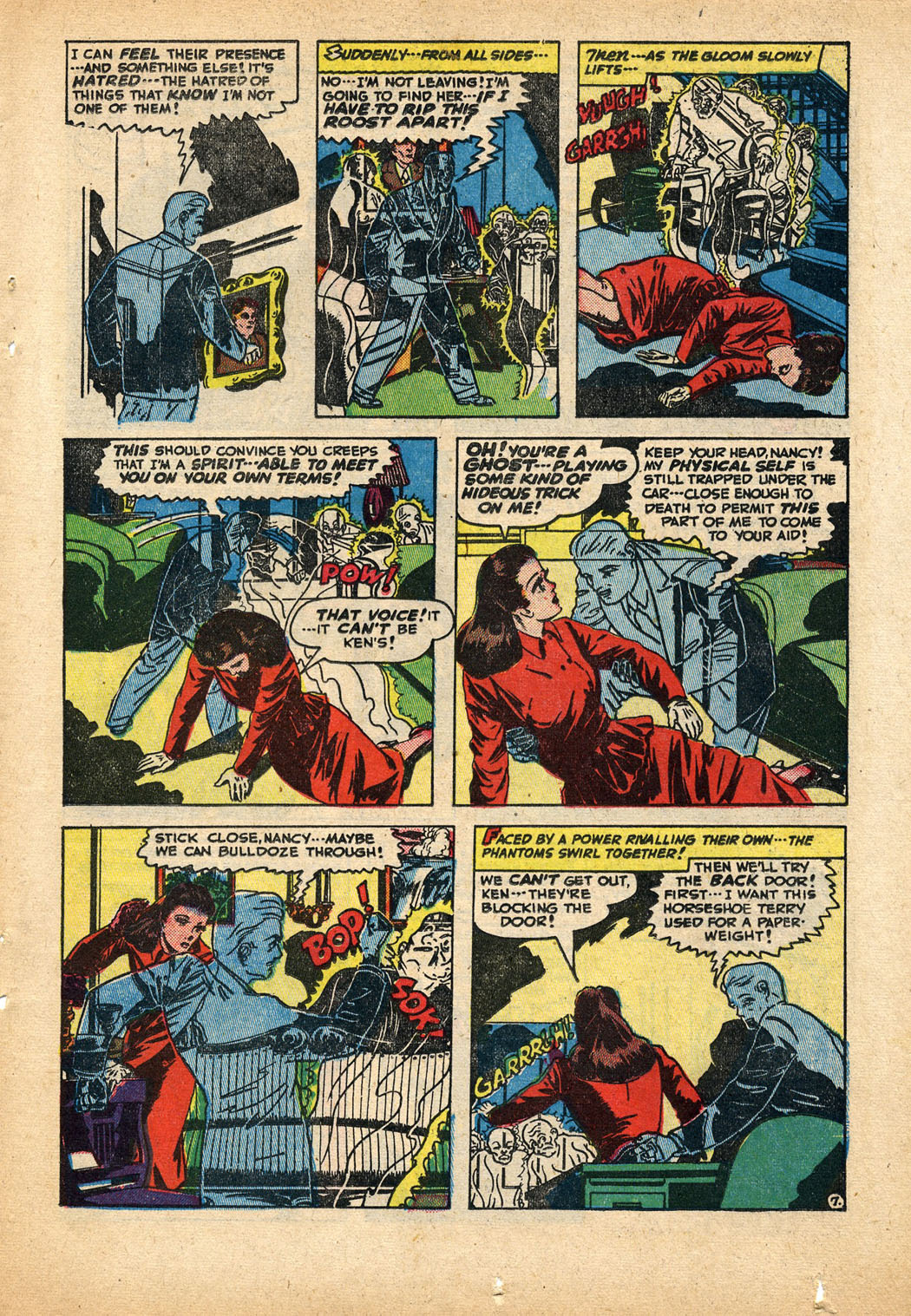 Read online Adventures Into The Unknown comic -  Issue #8 - 17
