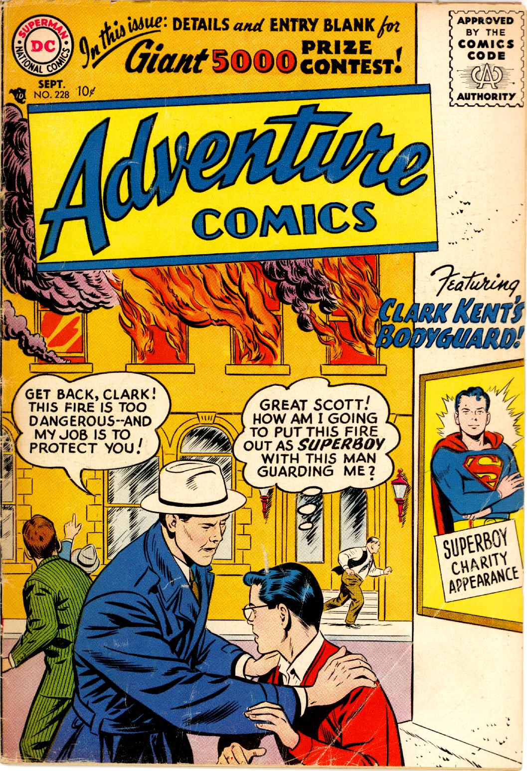 Adventure Comics (1938) issue 228 - Page 1