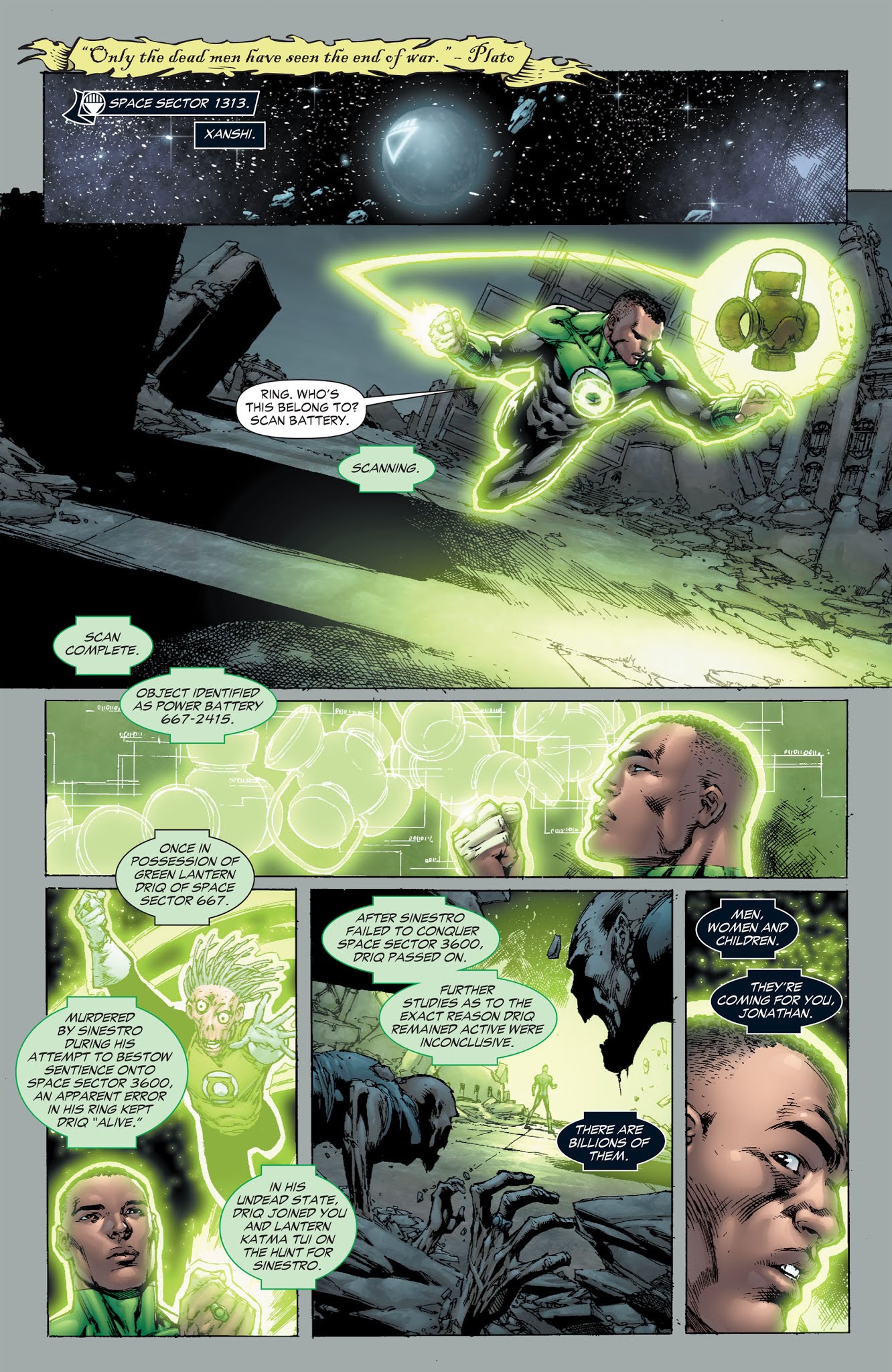 Read online Green Lantern (2005) comic -  Issue # _TPB 8 (Part 2) - 37