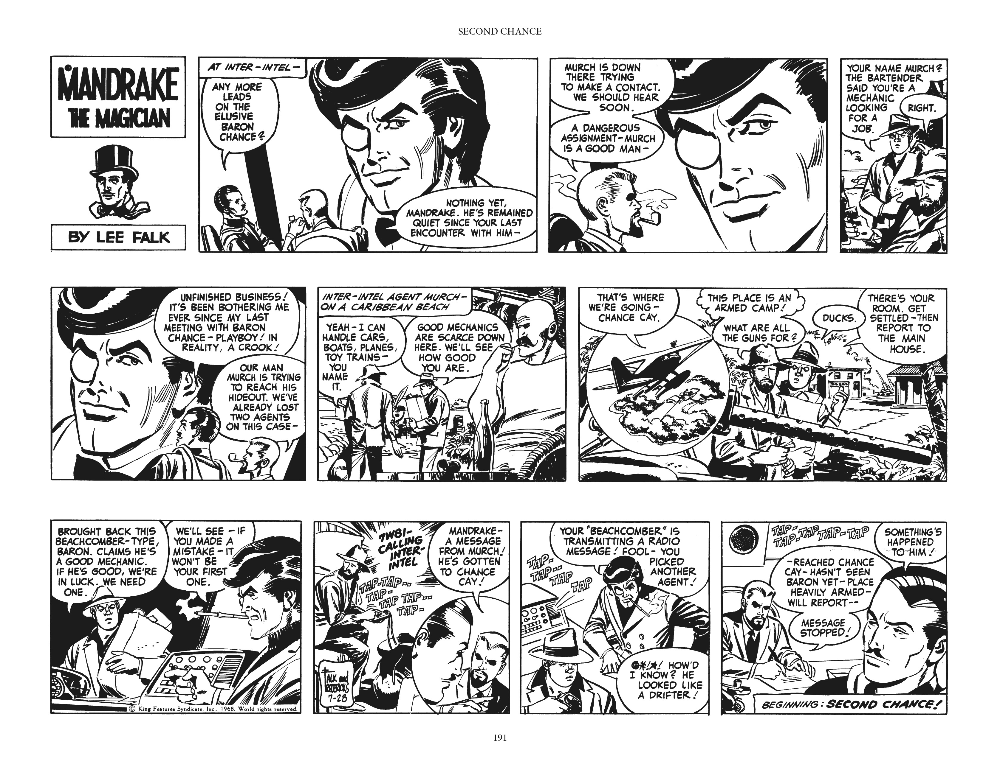 Read online Mandrake the Magician: The Fred Fredricks Sundays comic -  Issue # TPB (Part 2) - 92