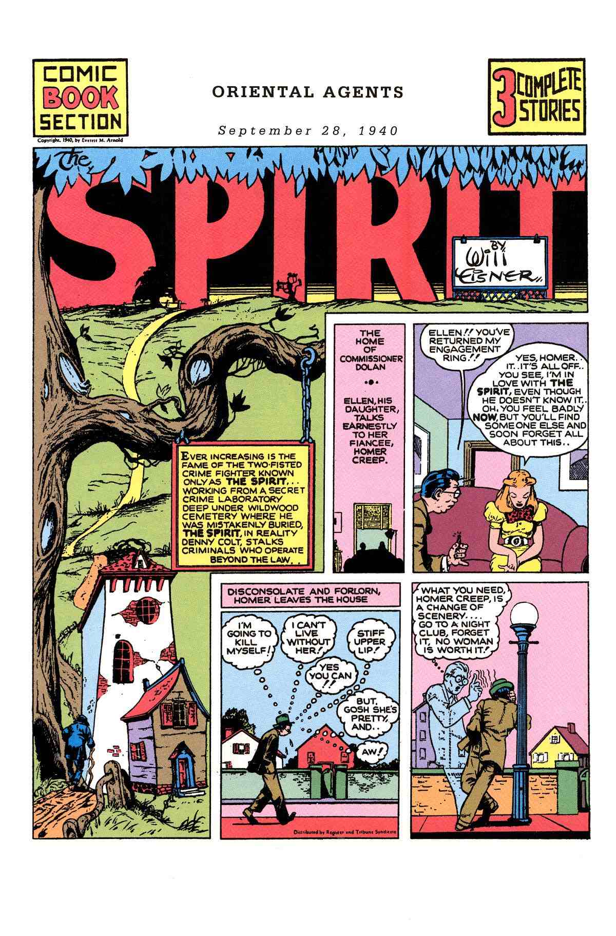 Read online Will Eisner's The Spirit Archives comic -  Issue # TPB 1 (Part 2) - 21