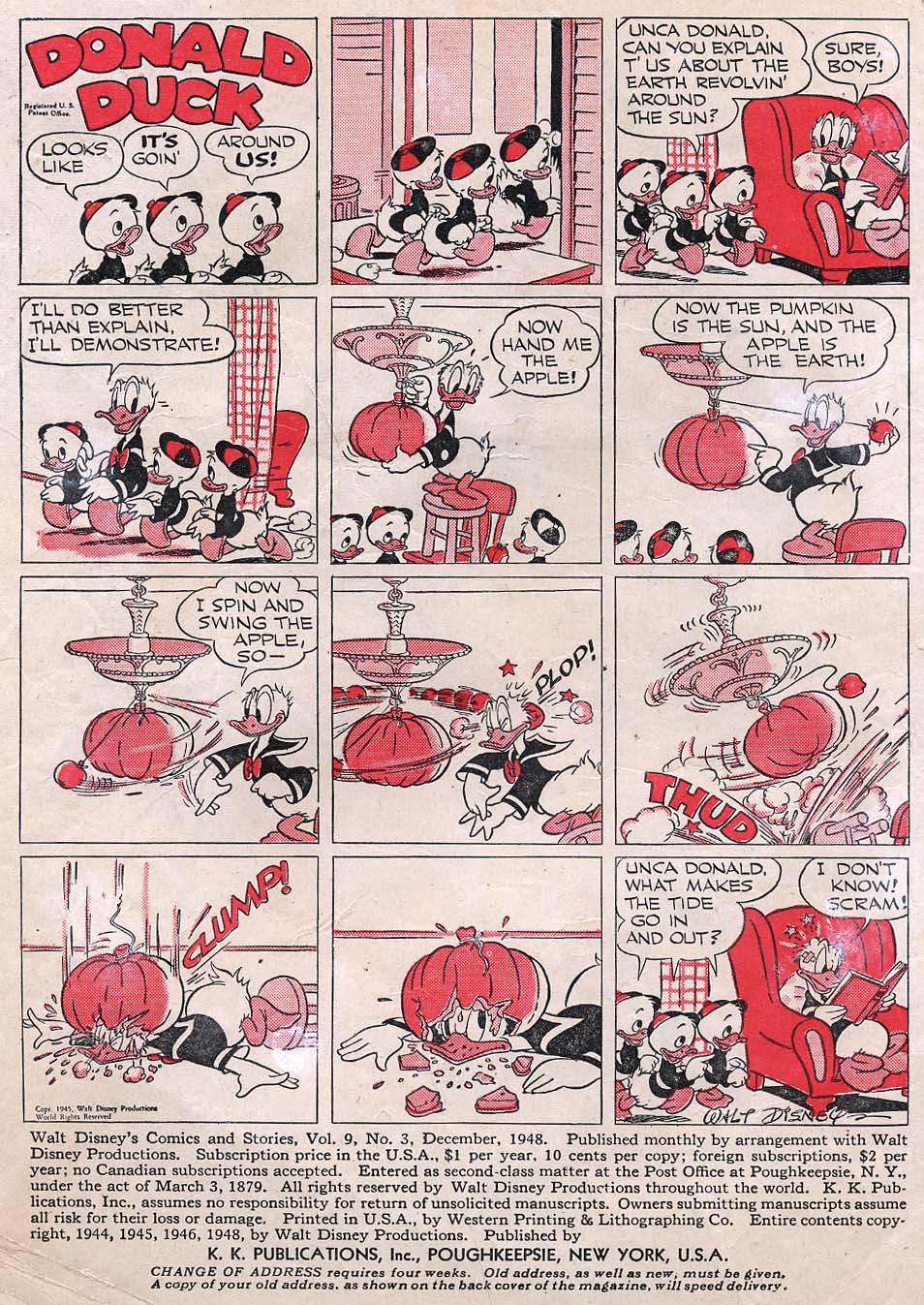 Read online Walt Disney's Comics and Stories comic -  Issue #99 - 2