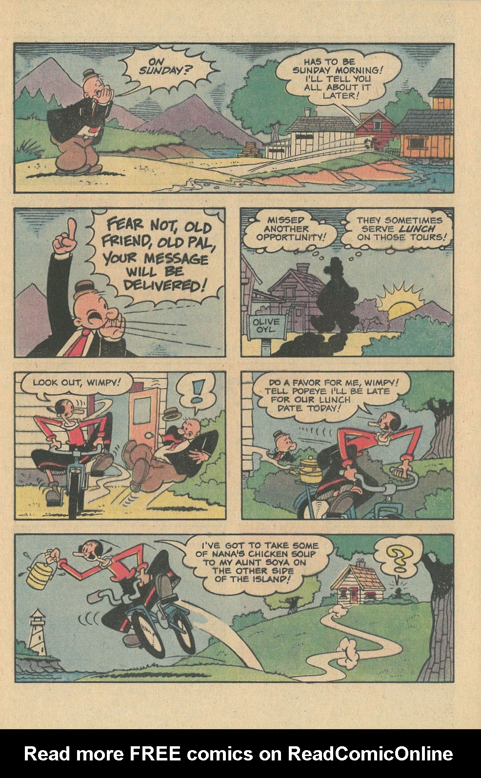 Read online Popeye (1948) comic -  Issue #162 - 5