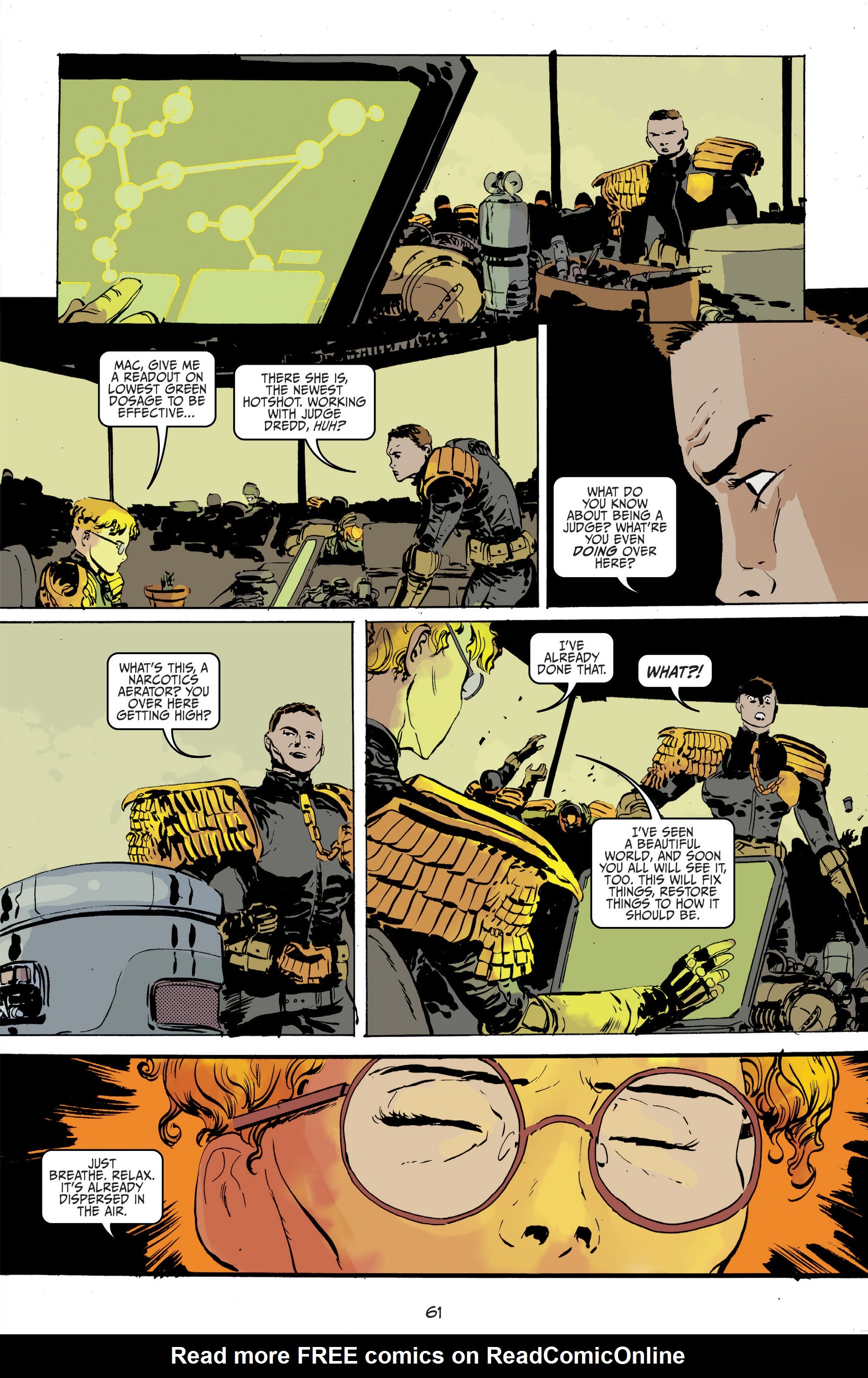 Read online Judge Dredd: Mega-City Zero comic -  Issue # TPB 3 - 60