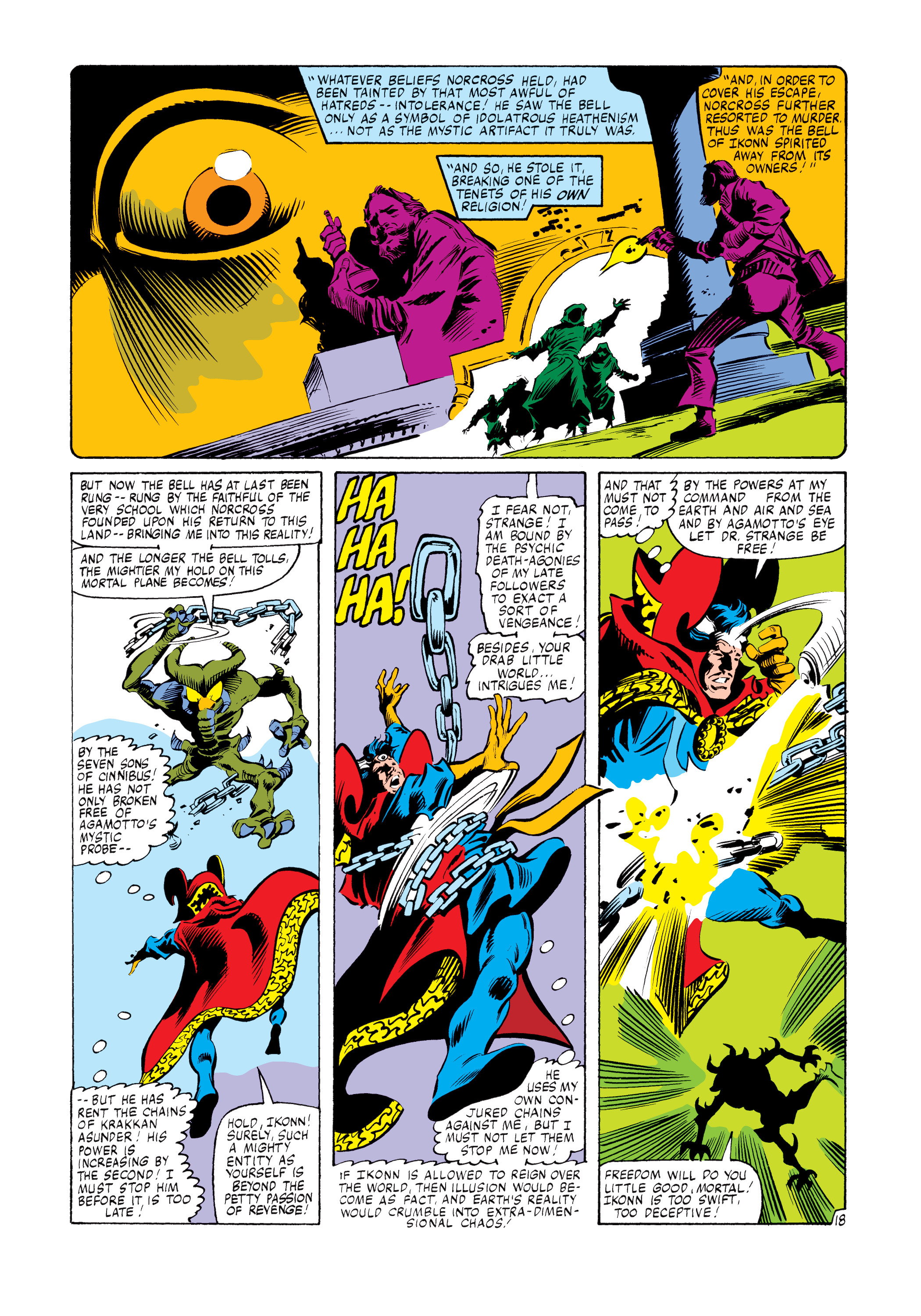 Read online Marvel Masterworks: Doctor Strange comic -  Issue # TPB 9 (Part 1) - 29