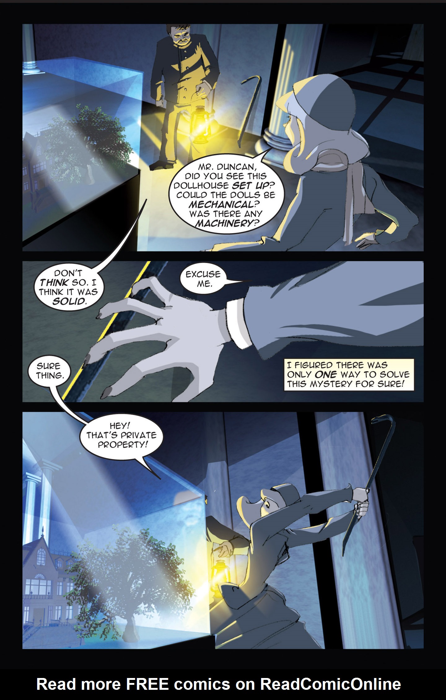 Read online Nancy Drew comic -  Issue #3 - 35
