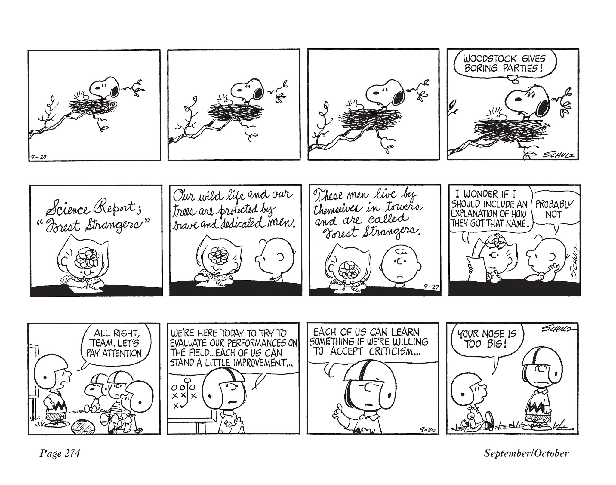 Read online The Complete Peanuts comic -  Issue # TPB 11 - 289