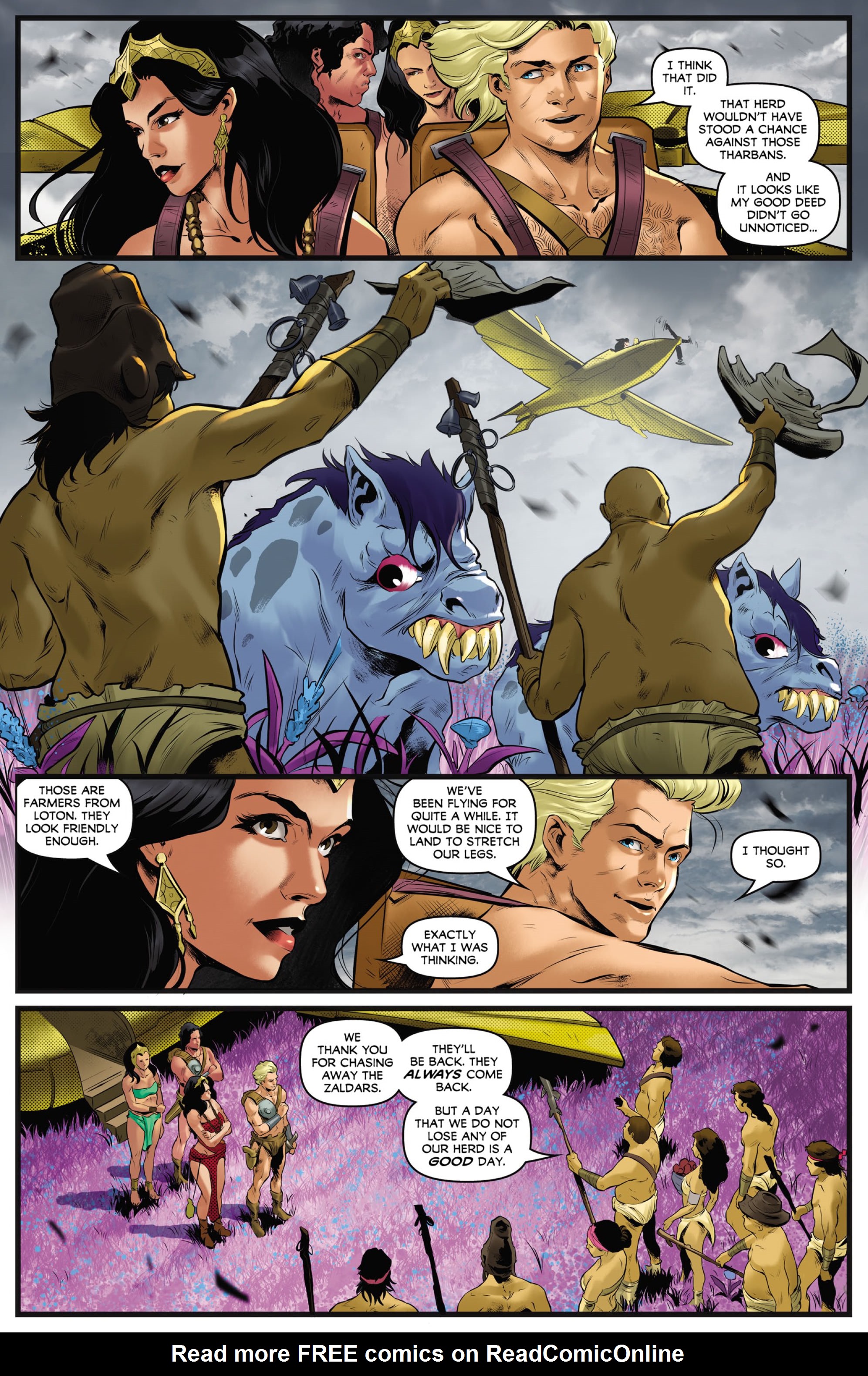 Read online Carson of Venus Eye of Amtor comic -  Issue #1 - 4