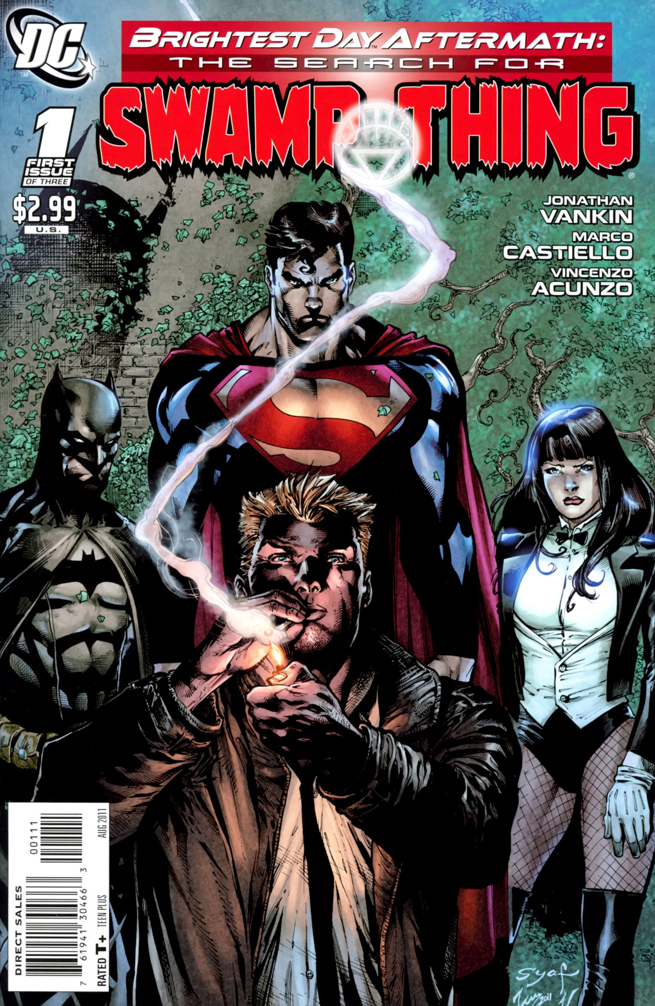 Read online Brightest Day Aftermath: The Search for Swamp Thing comic -  Issue #1 - 1