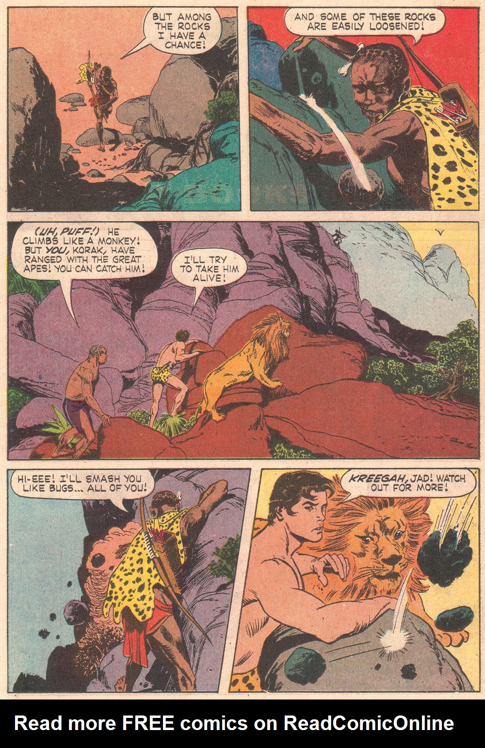 Read online Korak, Son of Tarzan (1964) comic -  Issue #15 - 23
