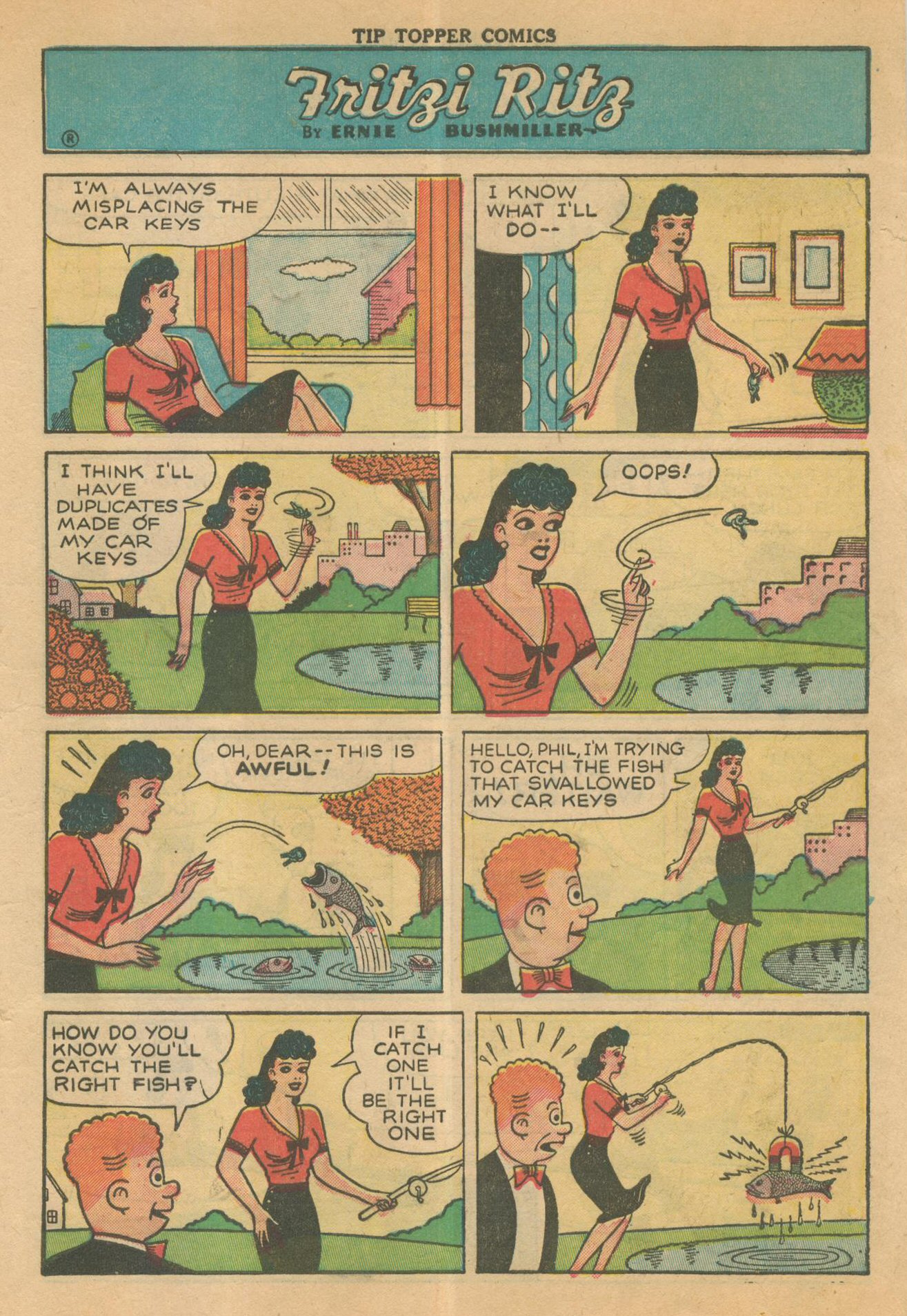 Read online Tip Topper Comics comic -  Issue #13 - 4