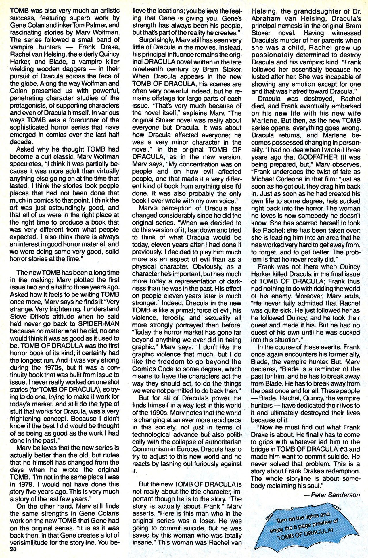 Read online Marvel Age comic -  Issue #105 - 21