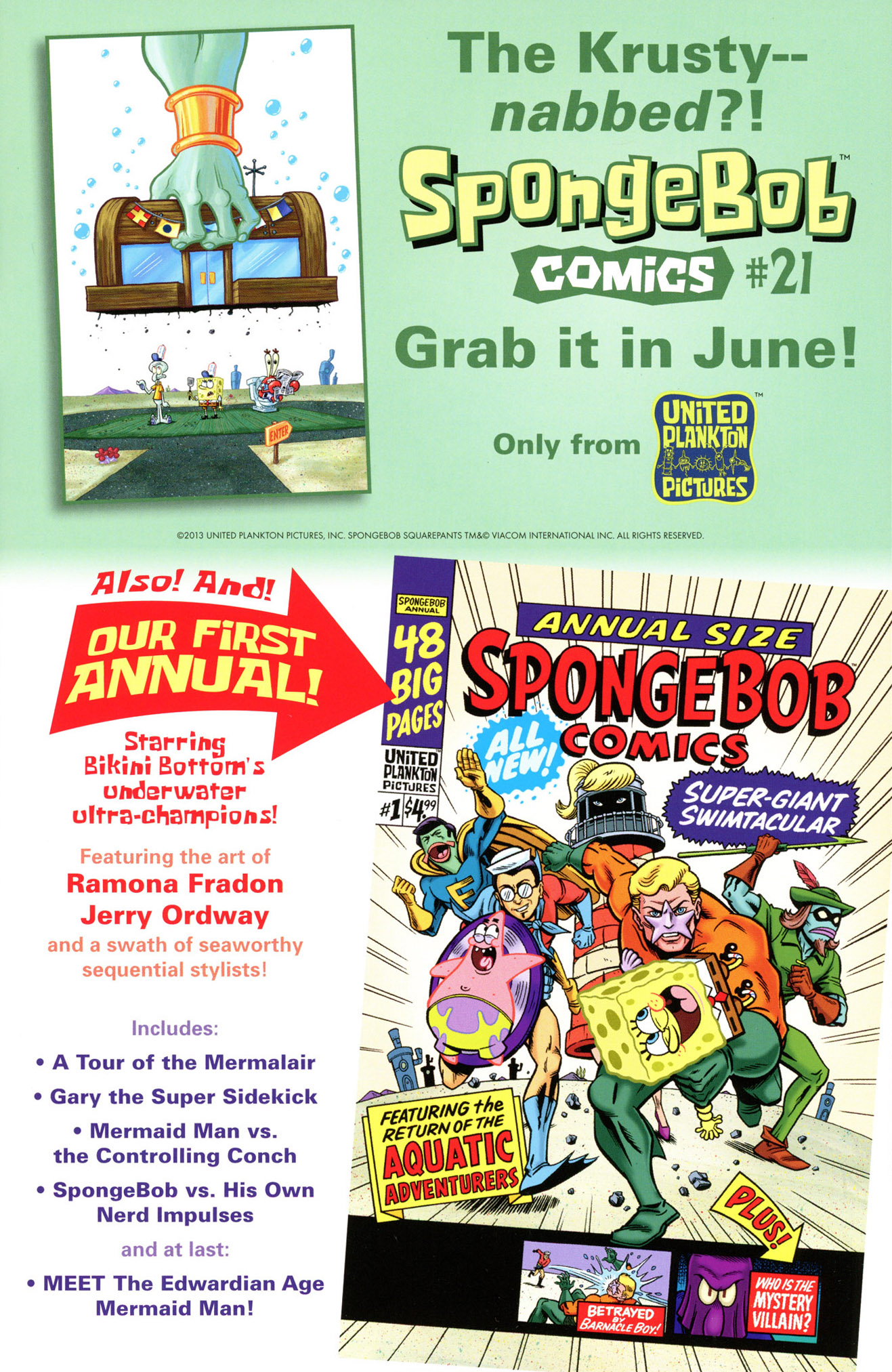 Read online SpongeBob Comics comic -  Issue #20 - 34