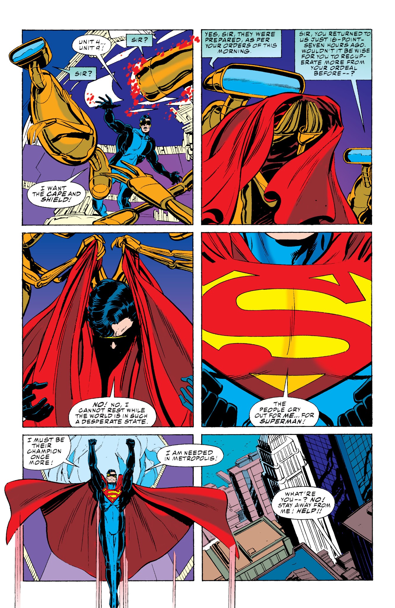 Read online Superman: Reign of the Supermen comic -  Issue # TPB - 35