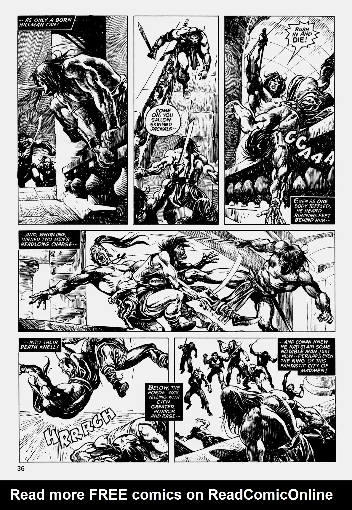 Read online Conan Saga comic -  Issue #16 - 36