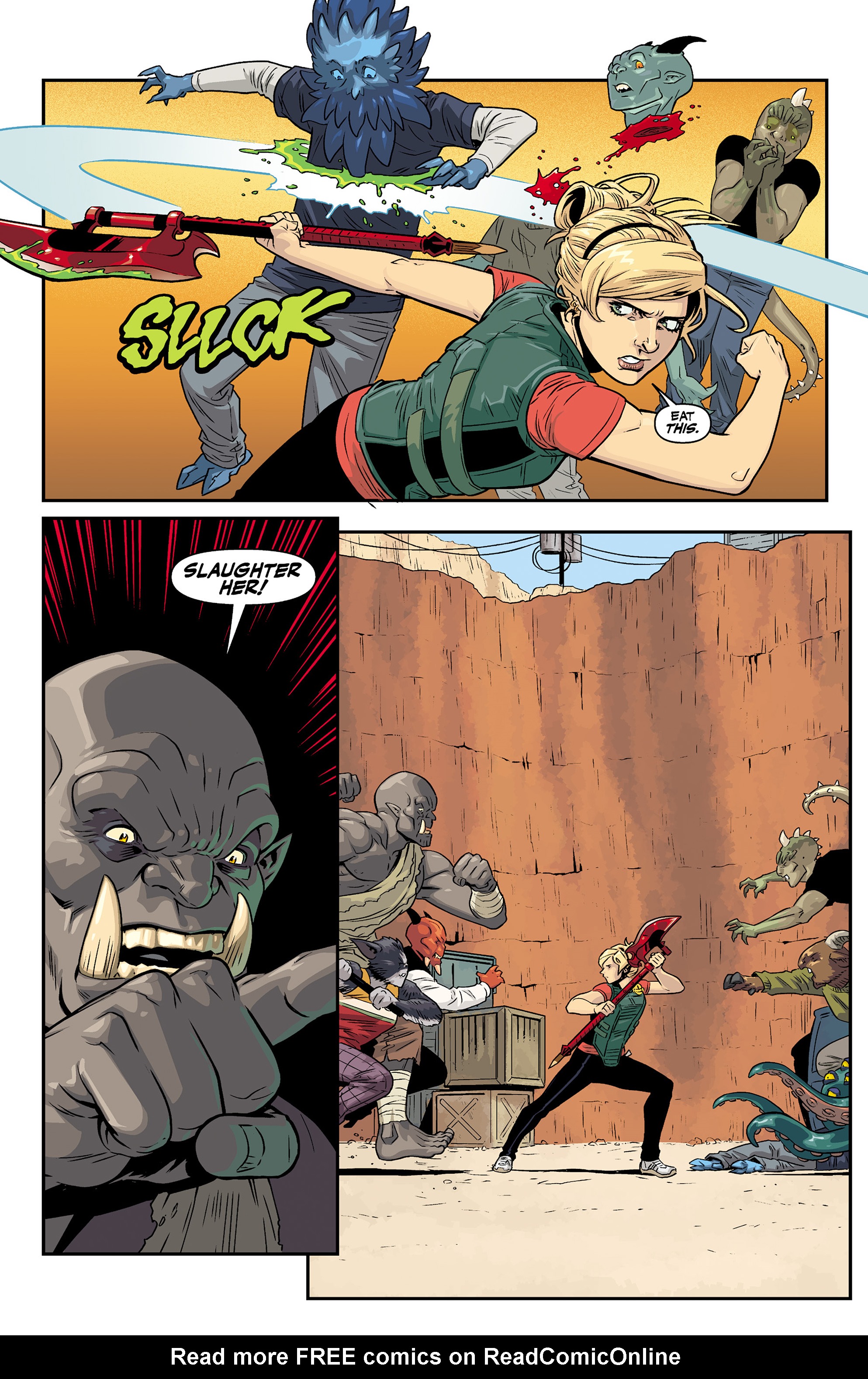 Read online Buffy the Vampire Slayer Season 11 comic -  Issue #6 - 6