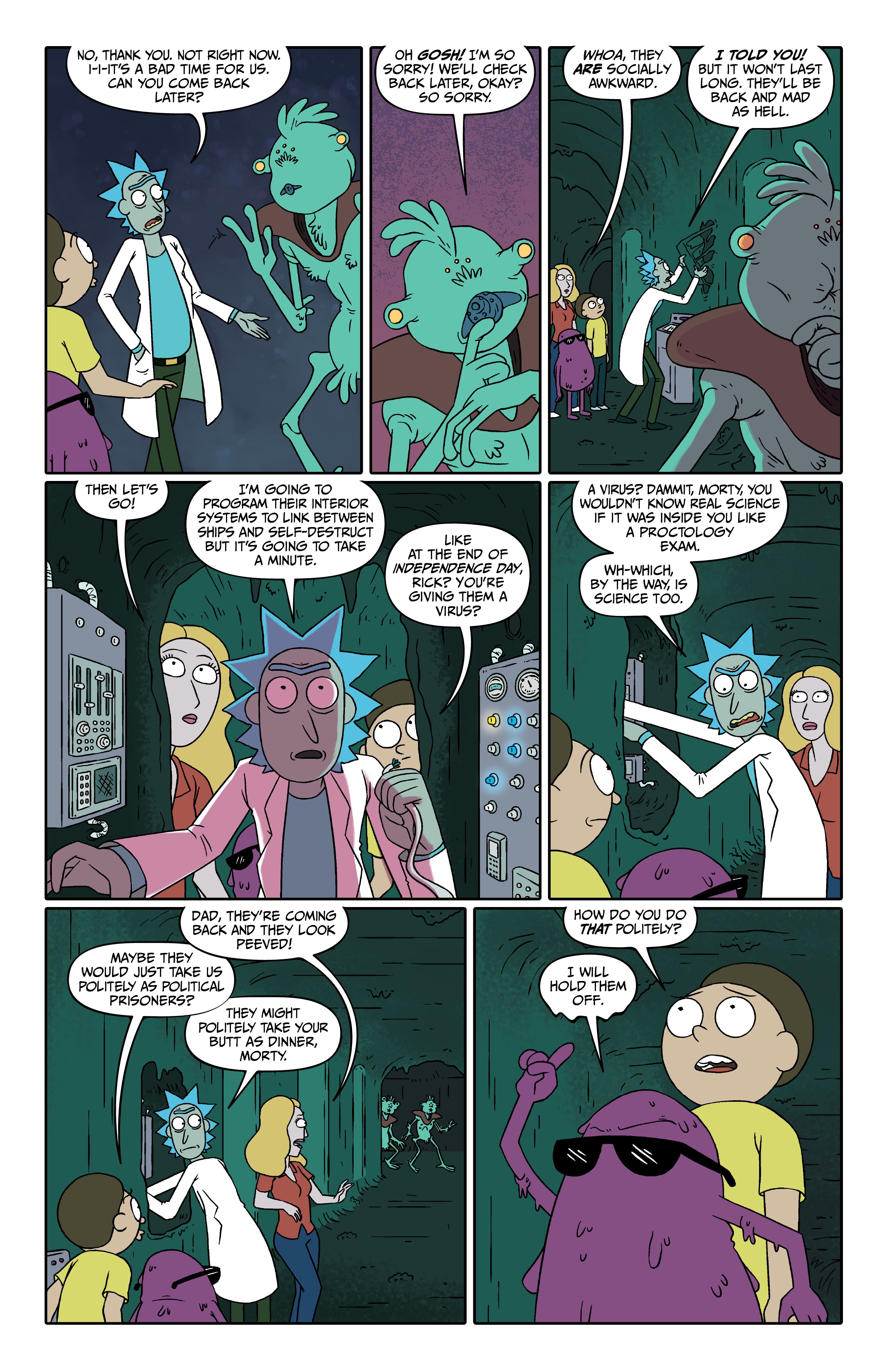 Read online Rick and Morty comic -  Issue # (2015) _Deluxe Edition 4 (Part 1) - 22