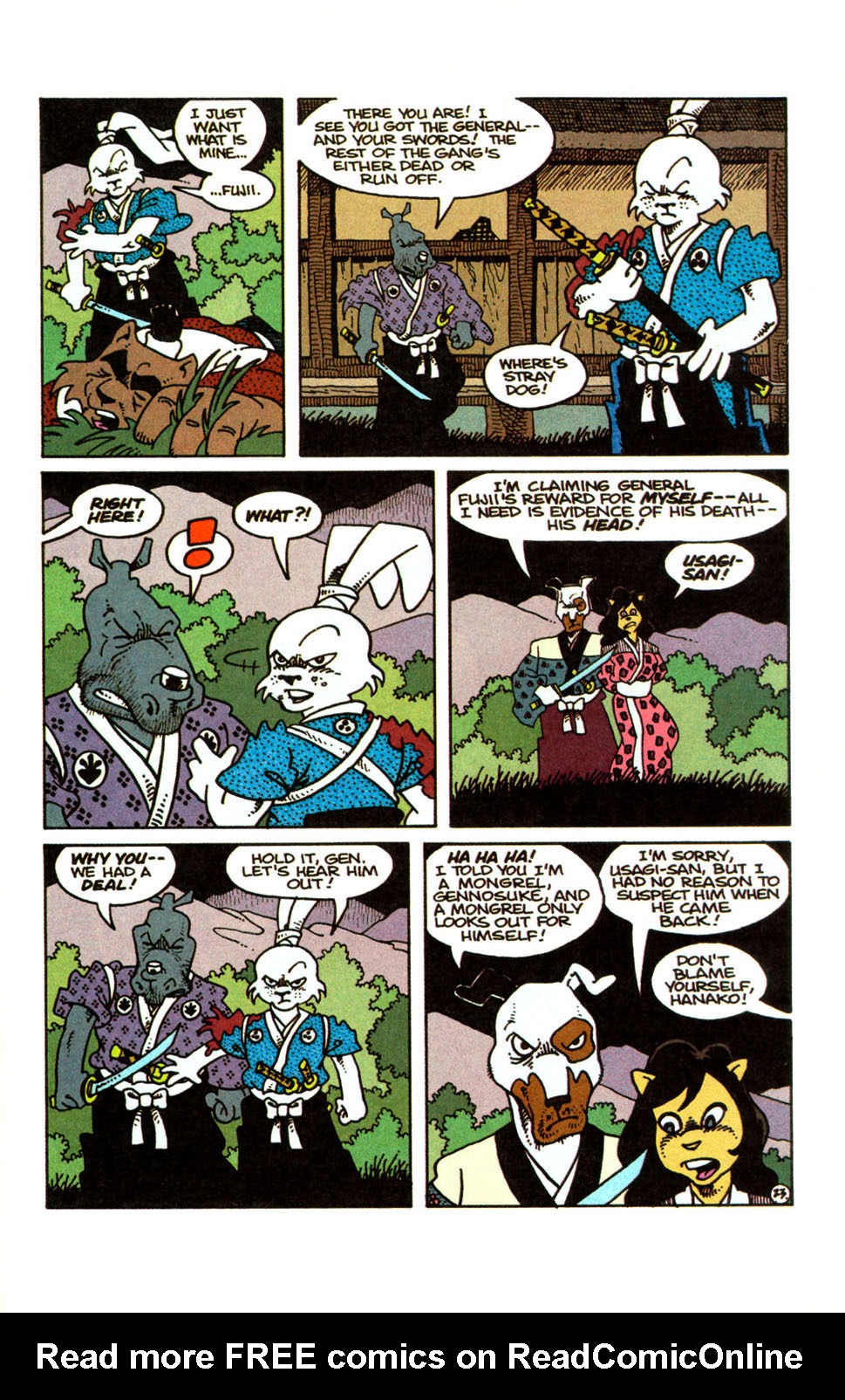 Read online Usagi Yojimbo (1993) comic -  Issue #12 - 25