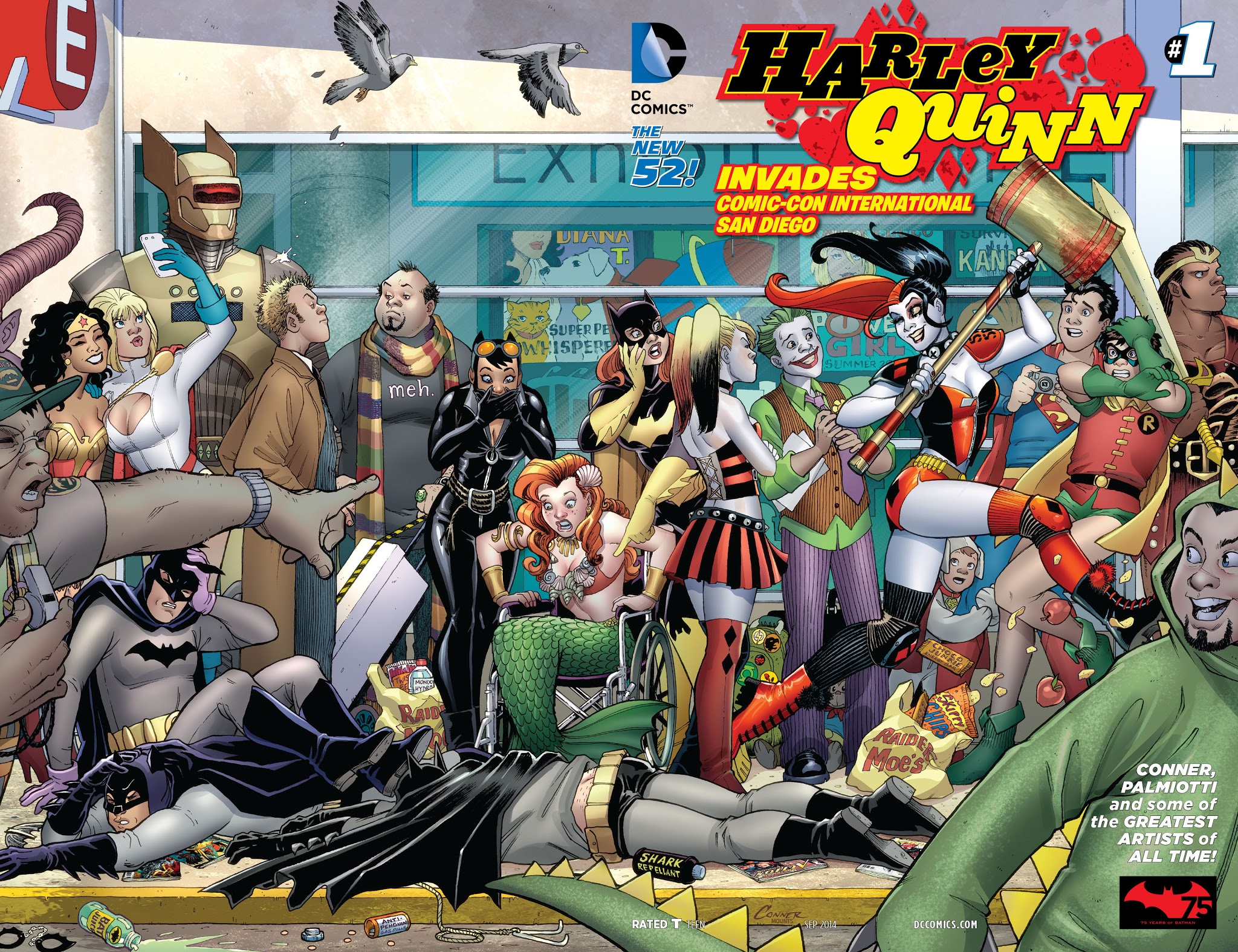 Read online Harley Quinn Invades Comic-Con International: San Diego comic -  Issue # Full - 2